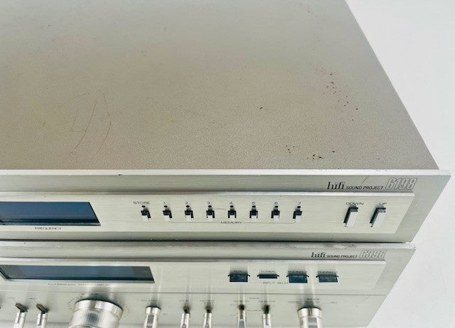 Aristona 6396 Integrated Amplier +  6198 AM/FM Synthesizer Tuner Set