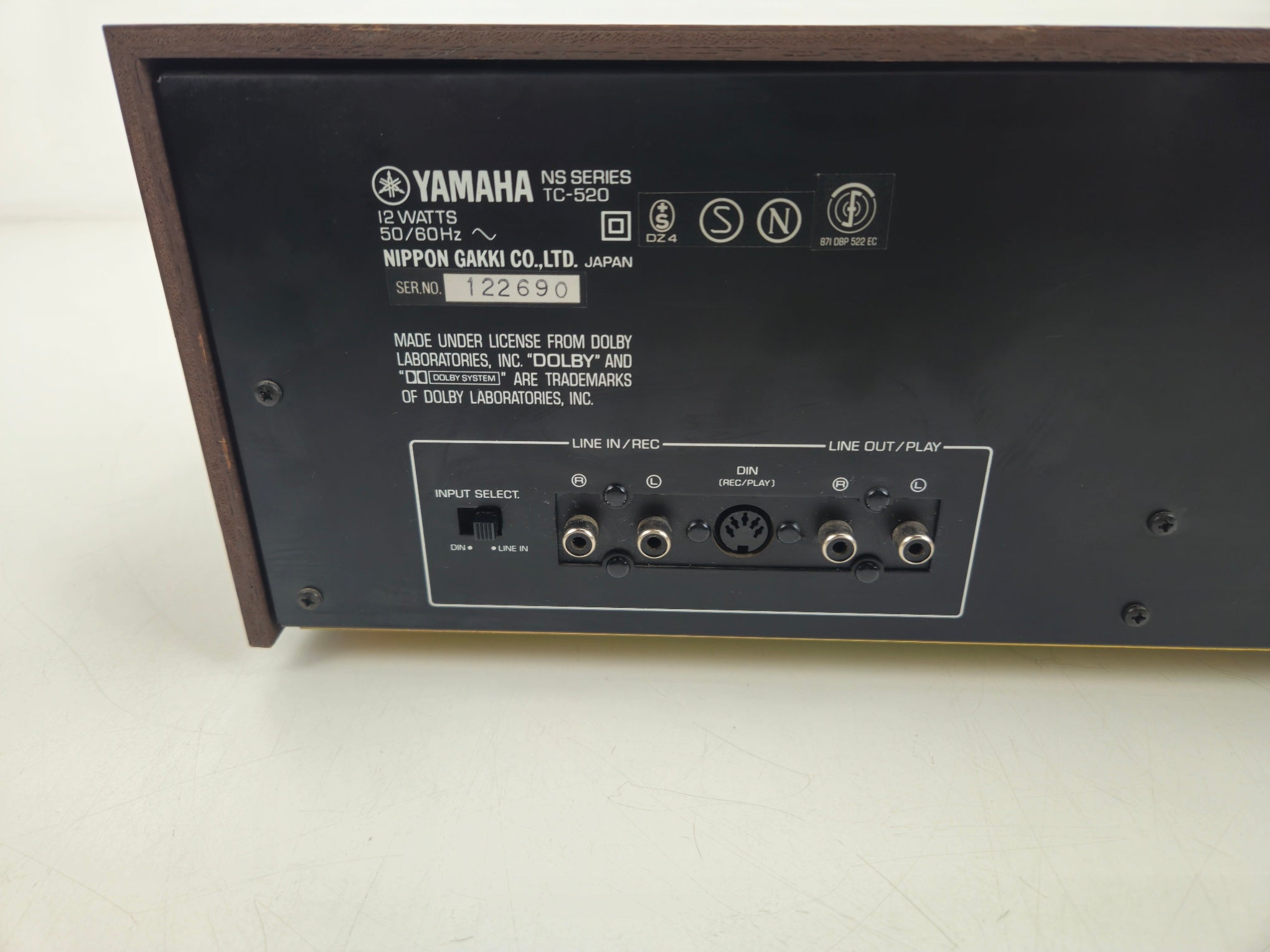 Yamaha - TC-520 - Stereo Cassette Deck