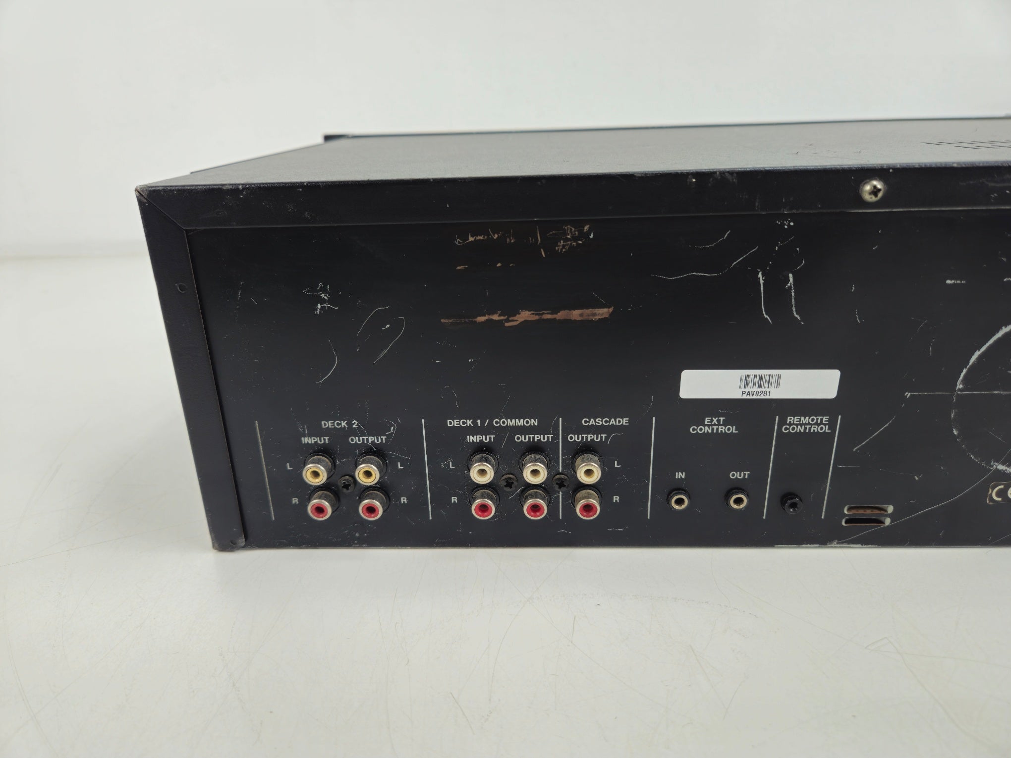 Tascam - 302 - Double Cassette Deck - New belts - 19'' fame