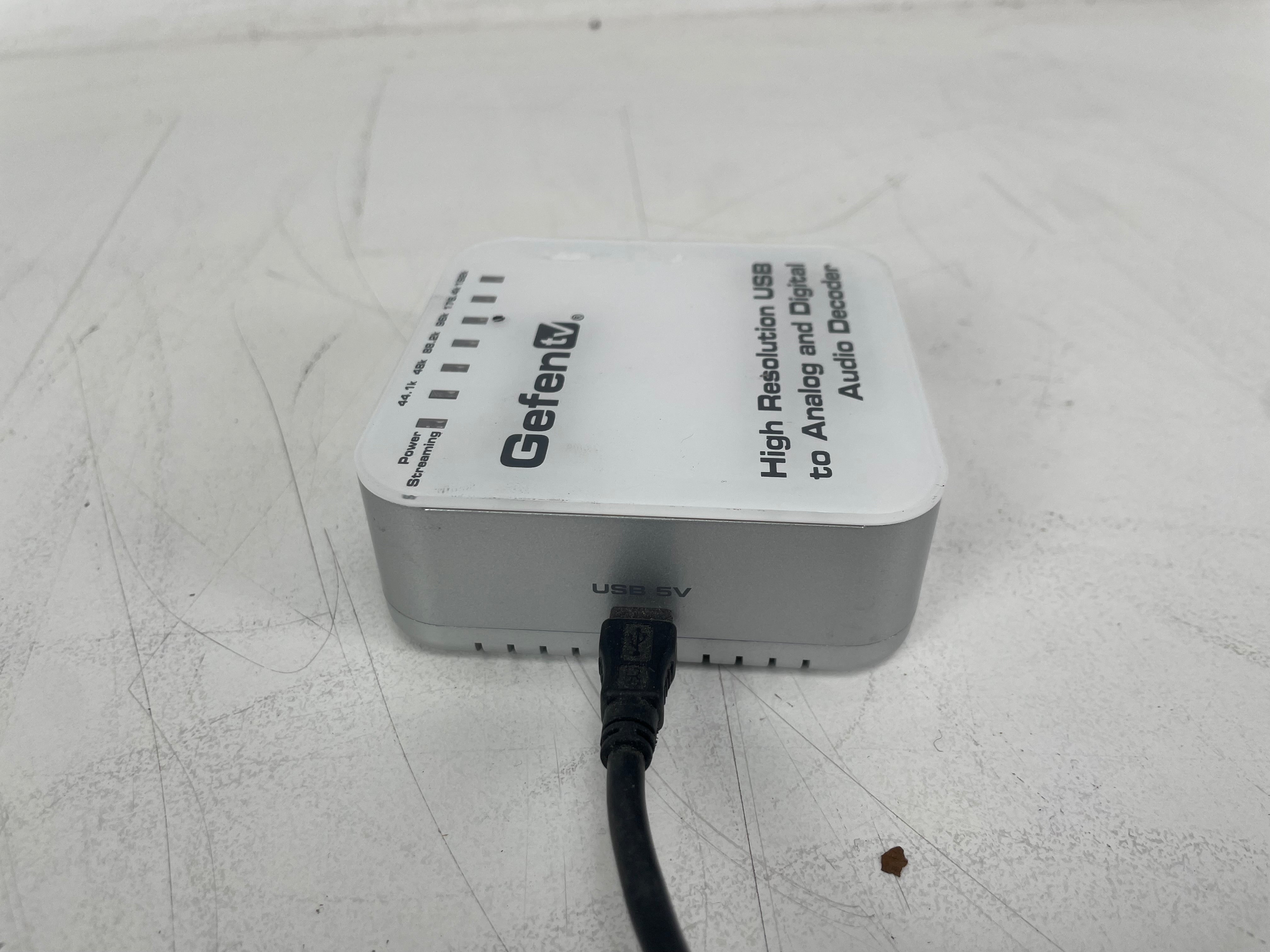 GefenTV - GTV-192KUSB-2-ADAUD - USB to Analog and Digital Audio Decoder