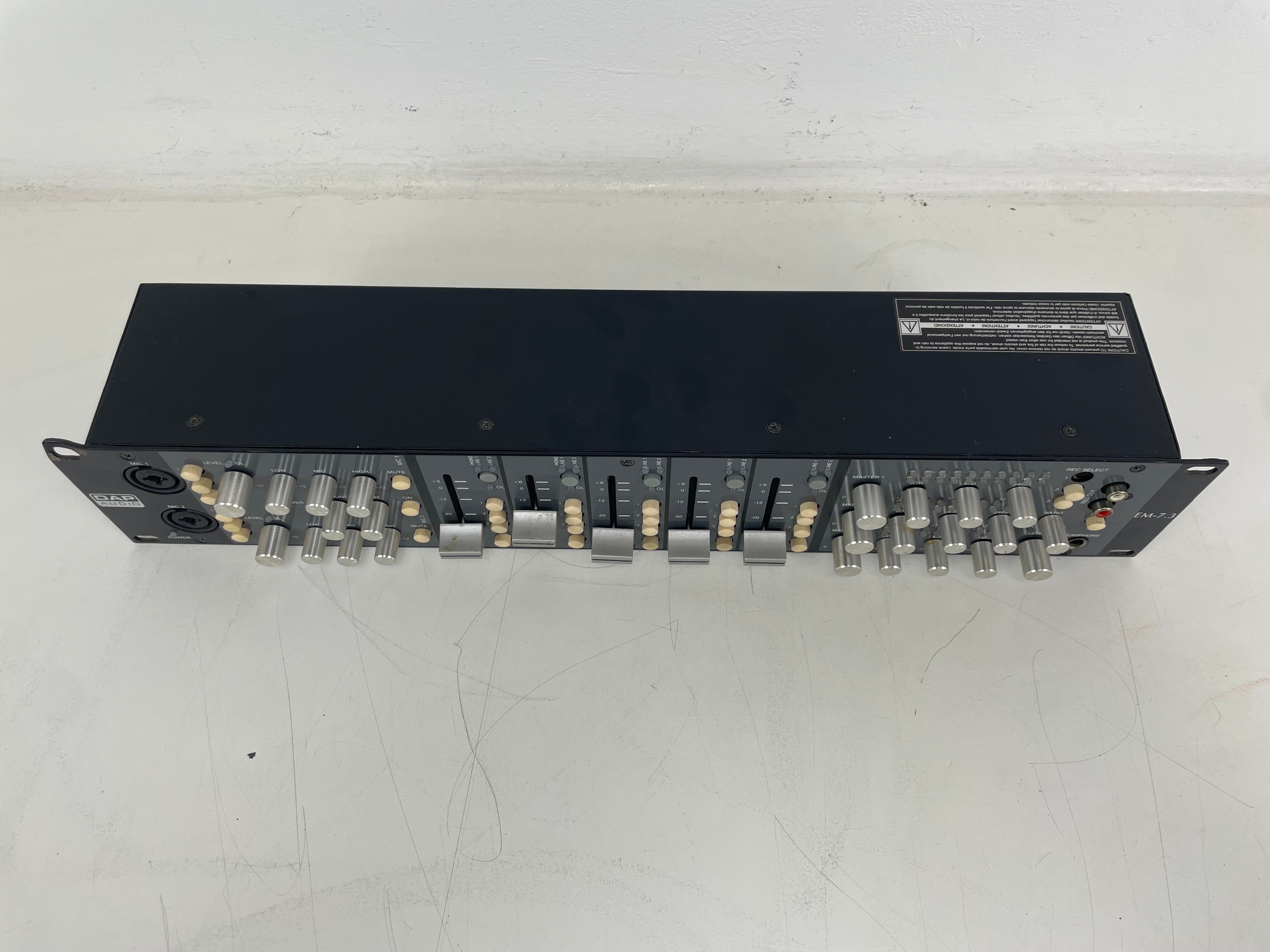 DAP Audio - EM-7.3 - Zone Mixer - As Is