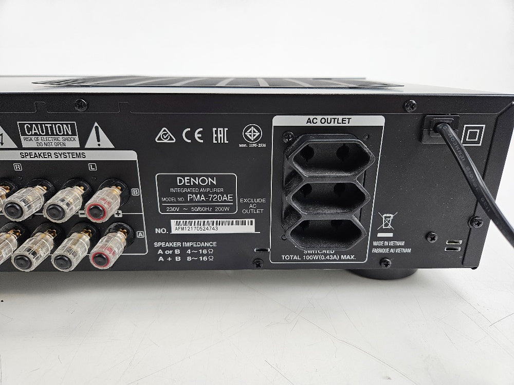 Denon - PMA-720AE - Stereo Intergrated Amplifier