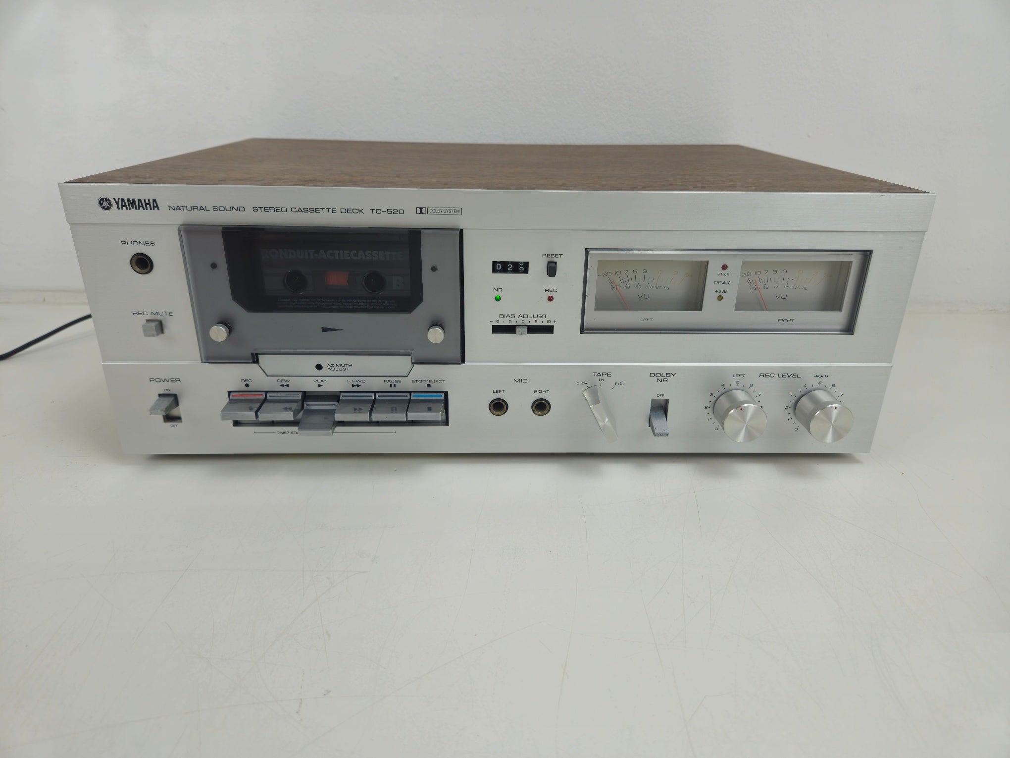 Yamaha - TC-520 - Stereo Cassette Deck