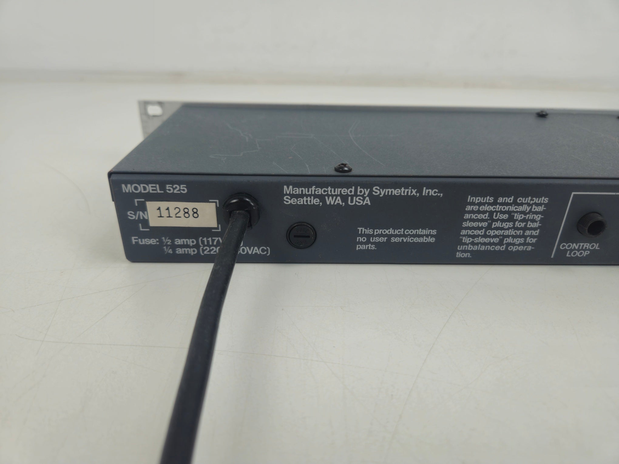 Symetrix - 525 - Dual Gated Compressor/Limiter
