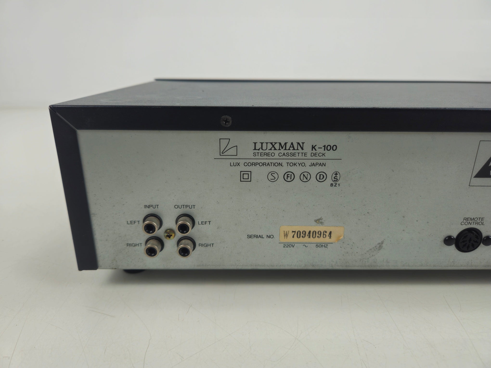 Luxman - K100 - Stereo Cassette Deck - Serviced (New Belts)