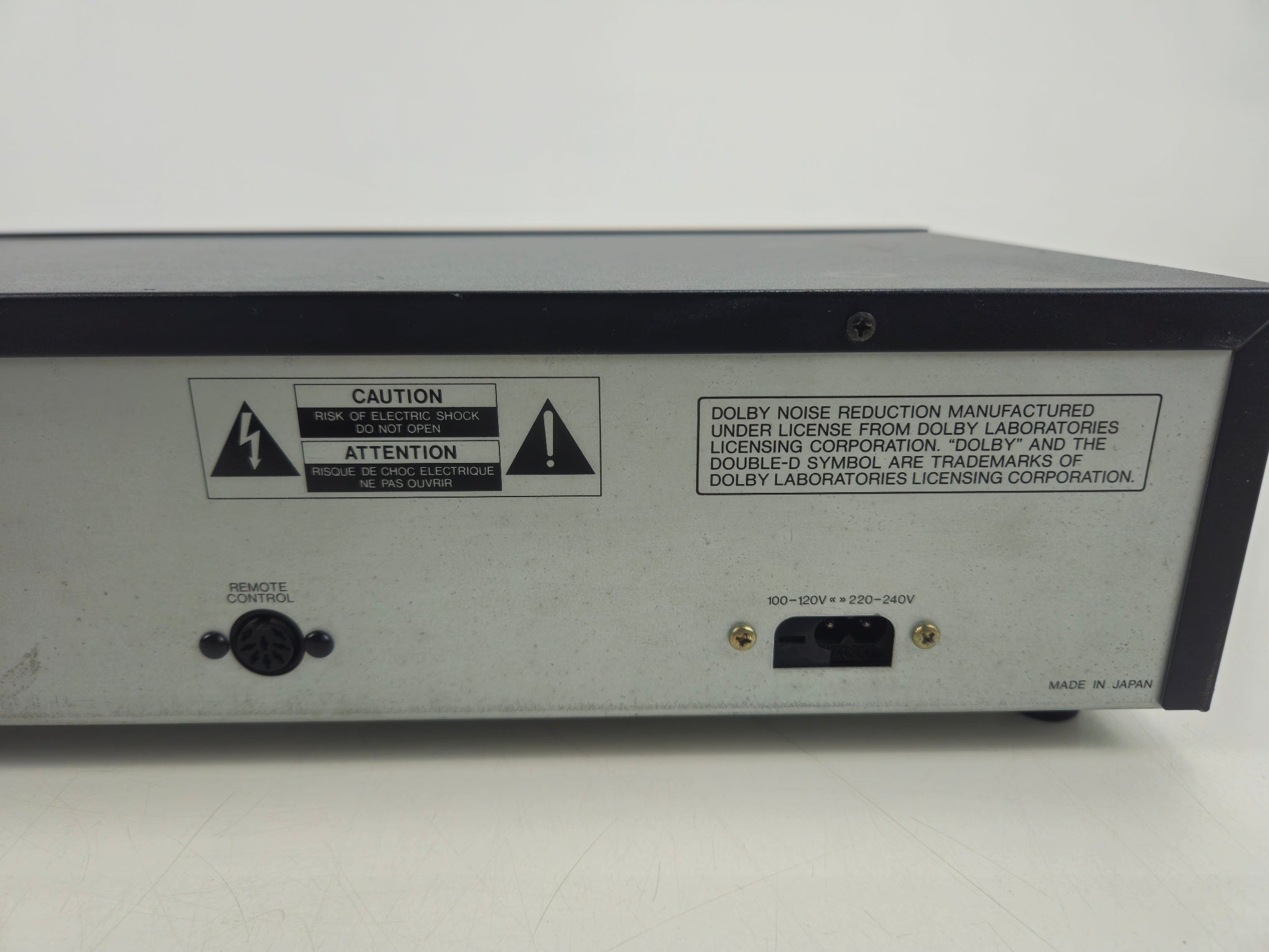 Luxman - K100 - Stereo Cassette Deck - Serviced (New Belts)