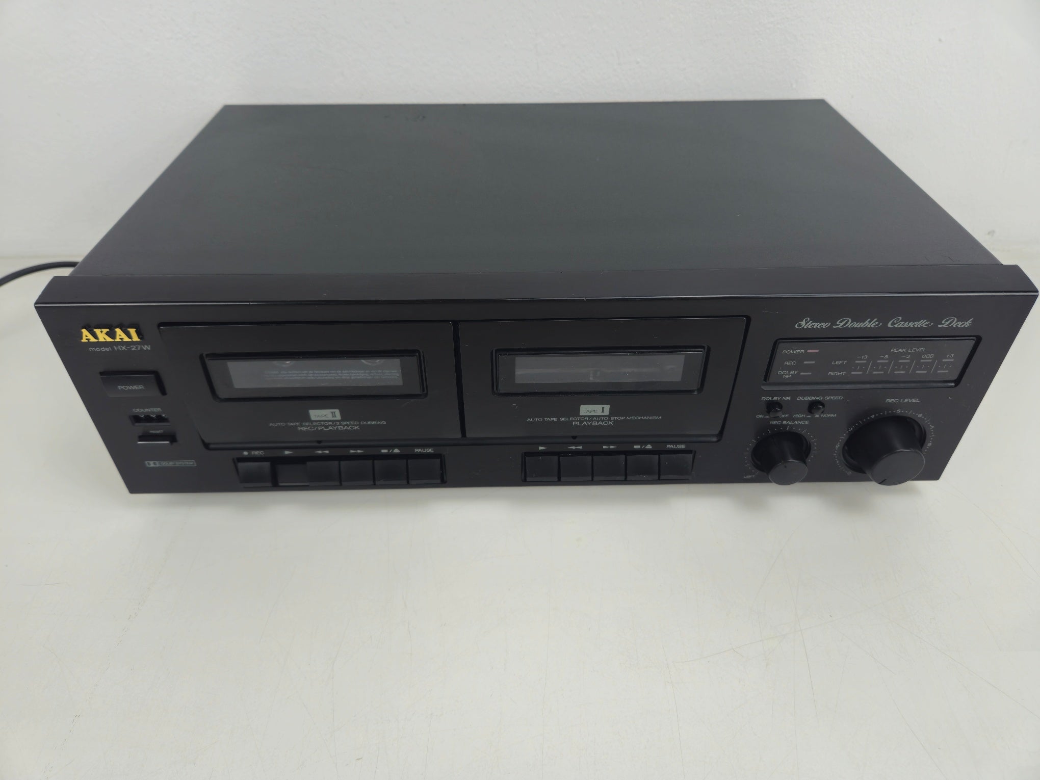 Akai - HX-27W - Double Cassette Deck