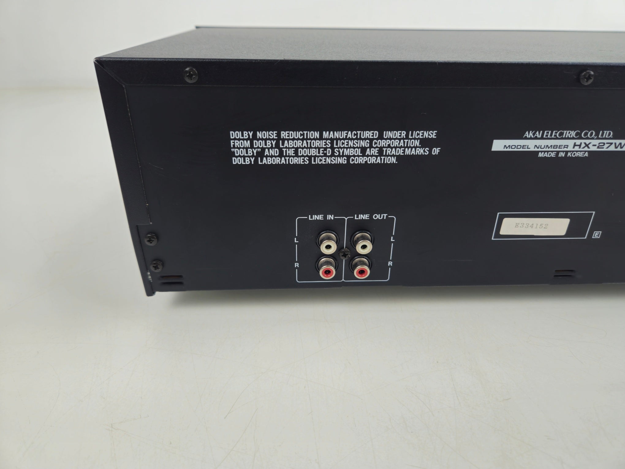 Akai - HX-27W - Double Cassette Deck