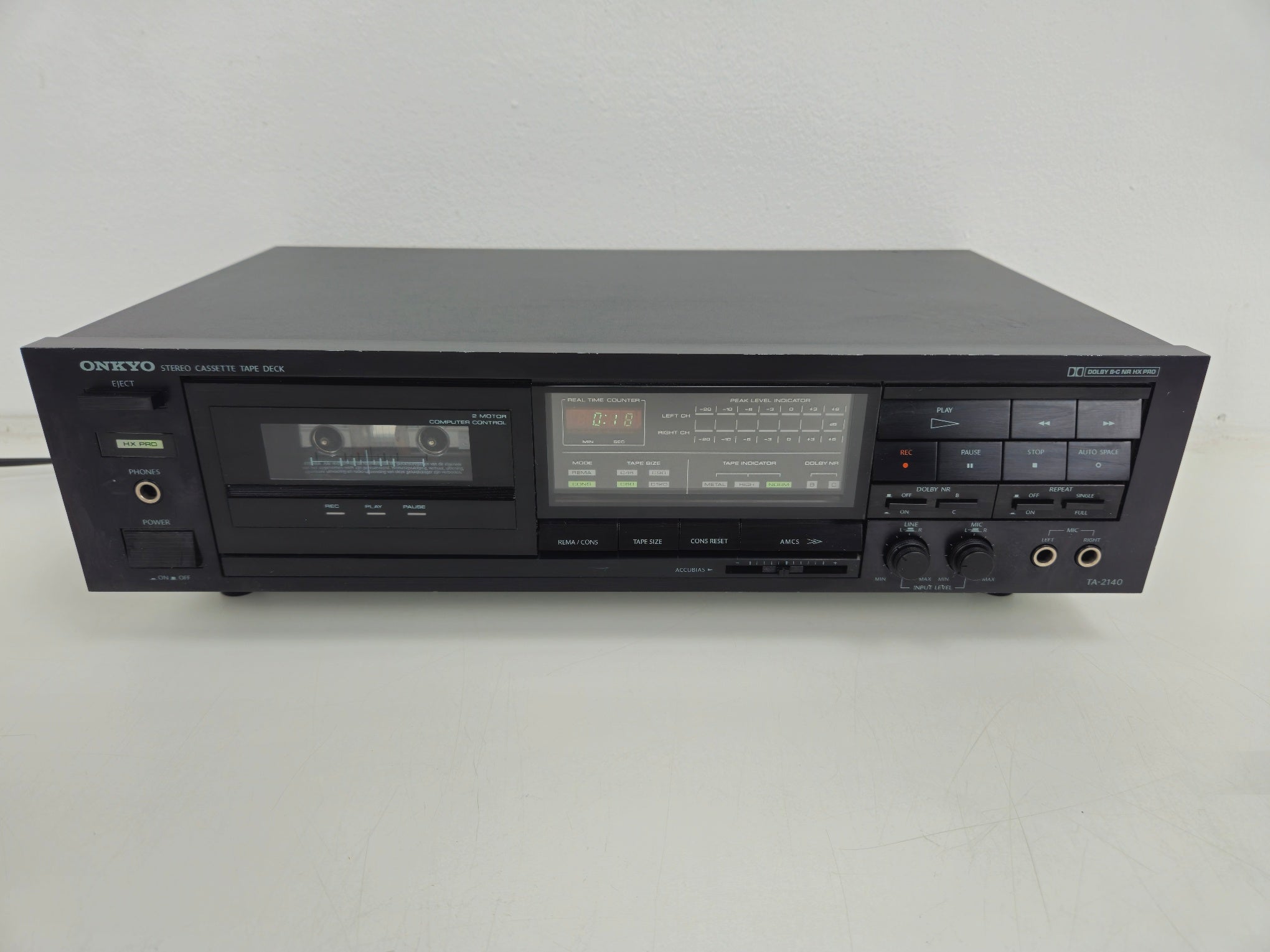 Onkyo - Ta-2140 - Stereo Cassette Deck - 2-Head