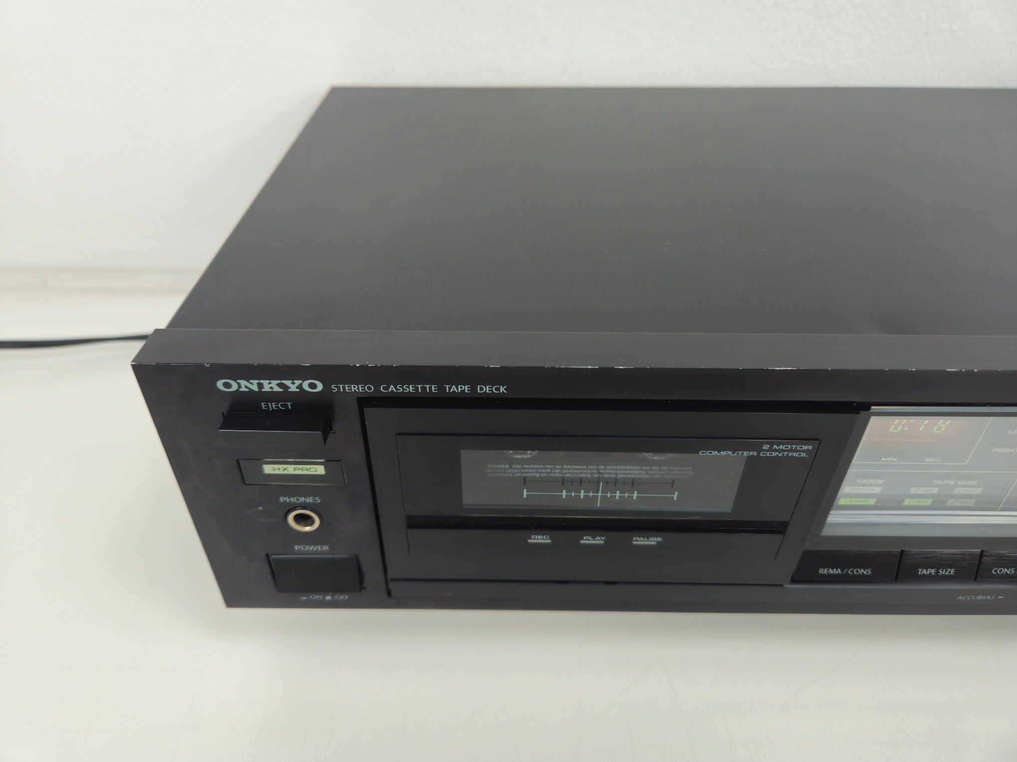 Onkyo - Ta-2140 - Stereo Cassette Deck - 2-Head