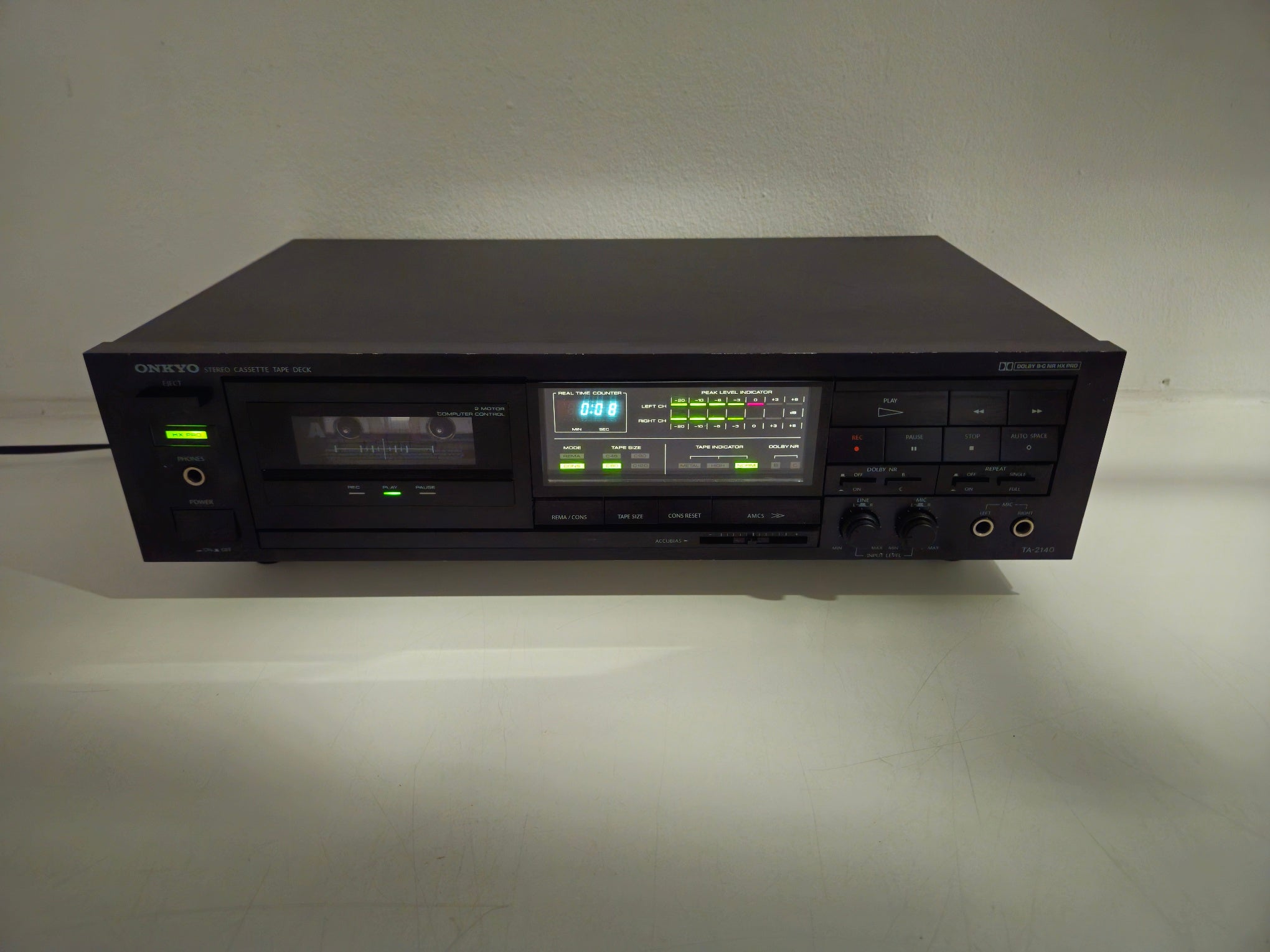 Onkyo - Ta-2140 - Stereo Cassette Deck - 2-Head