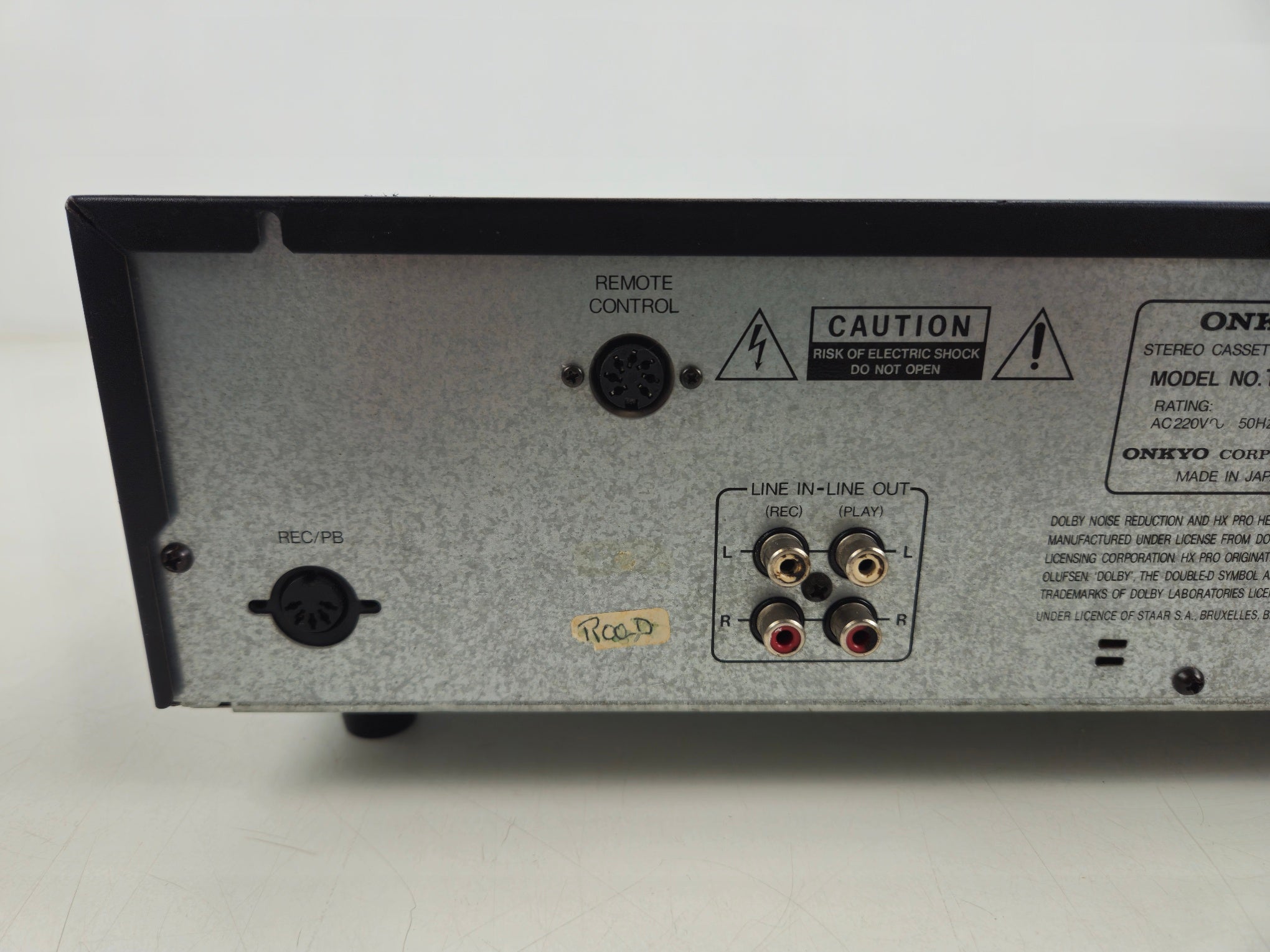 Onkyo - Ta-2140 - Stereo Cassette Deck - 2-Head