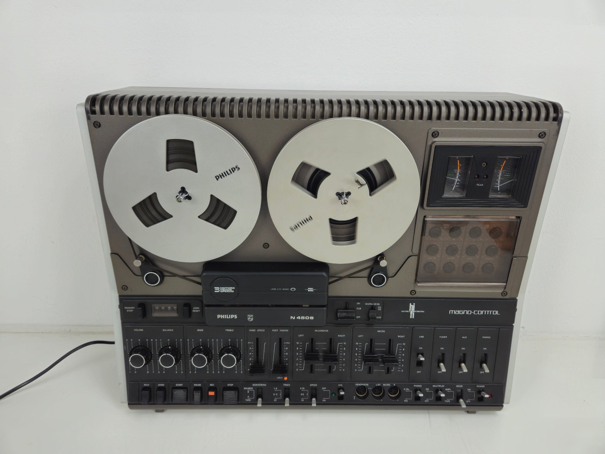 Philips - N4506 - Stereo Reel-to-Reel Deck - Serviced (New Belts)