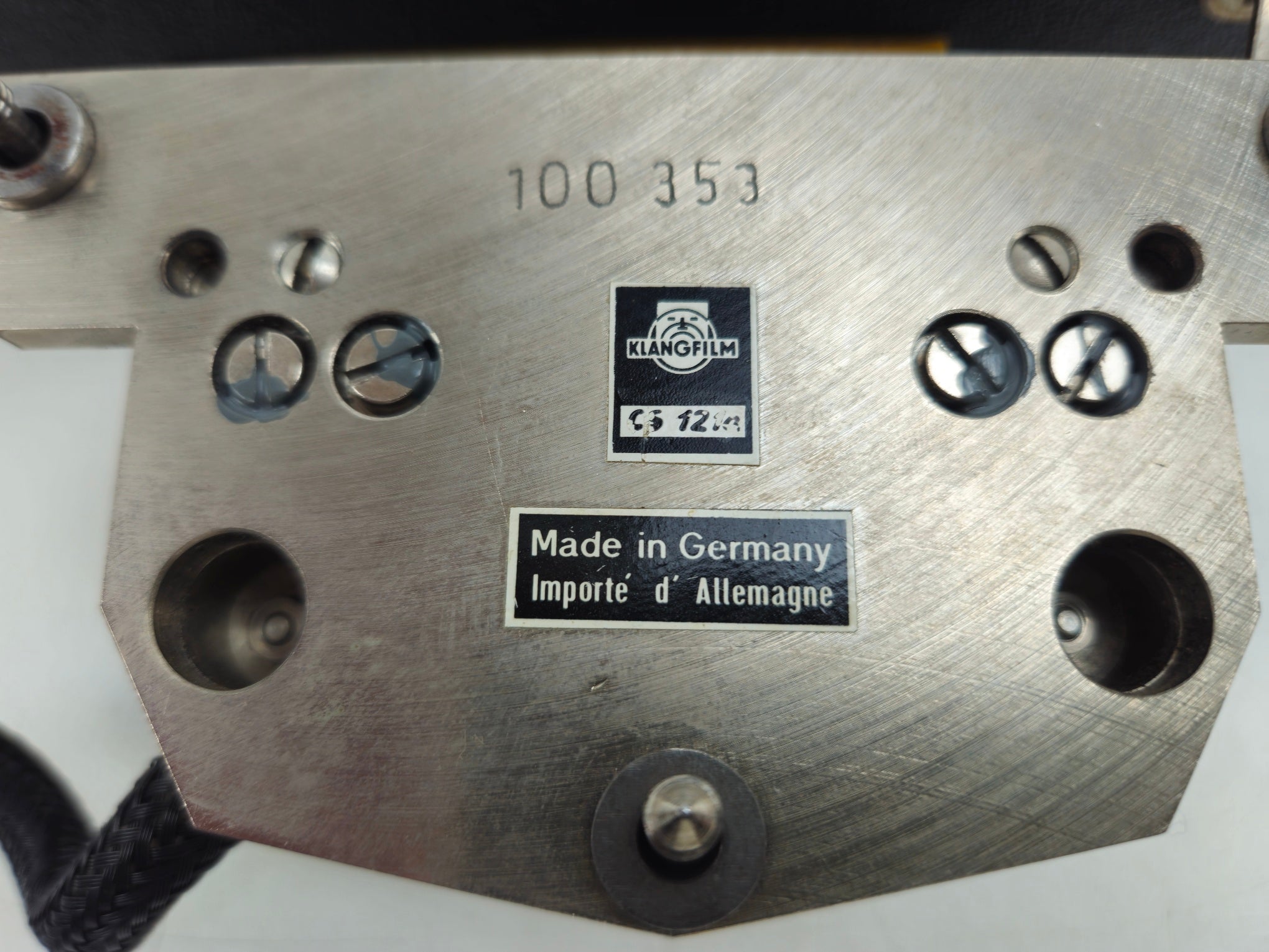 Klangfilm CS 121B – Film Head – As Is – Vintage Cinema Equipment