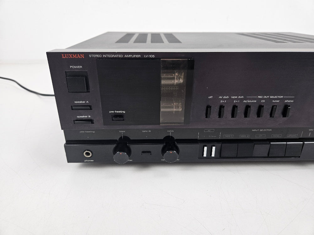 Luxman - LV-105 - Stereo Integrated (tube) Amplifier - Serviced