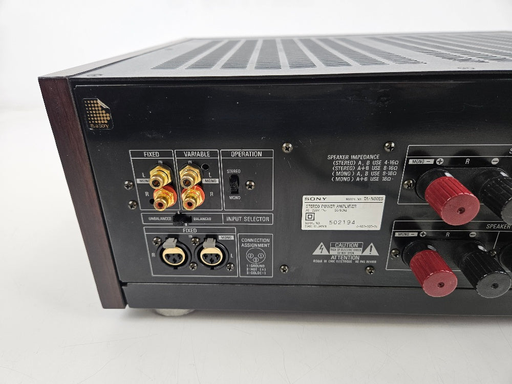 Sony - TA-N80ES - Stereo Power Amplifier - Fully Serviced
