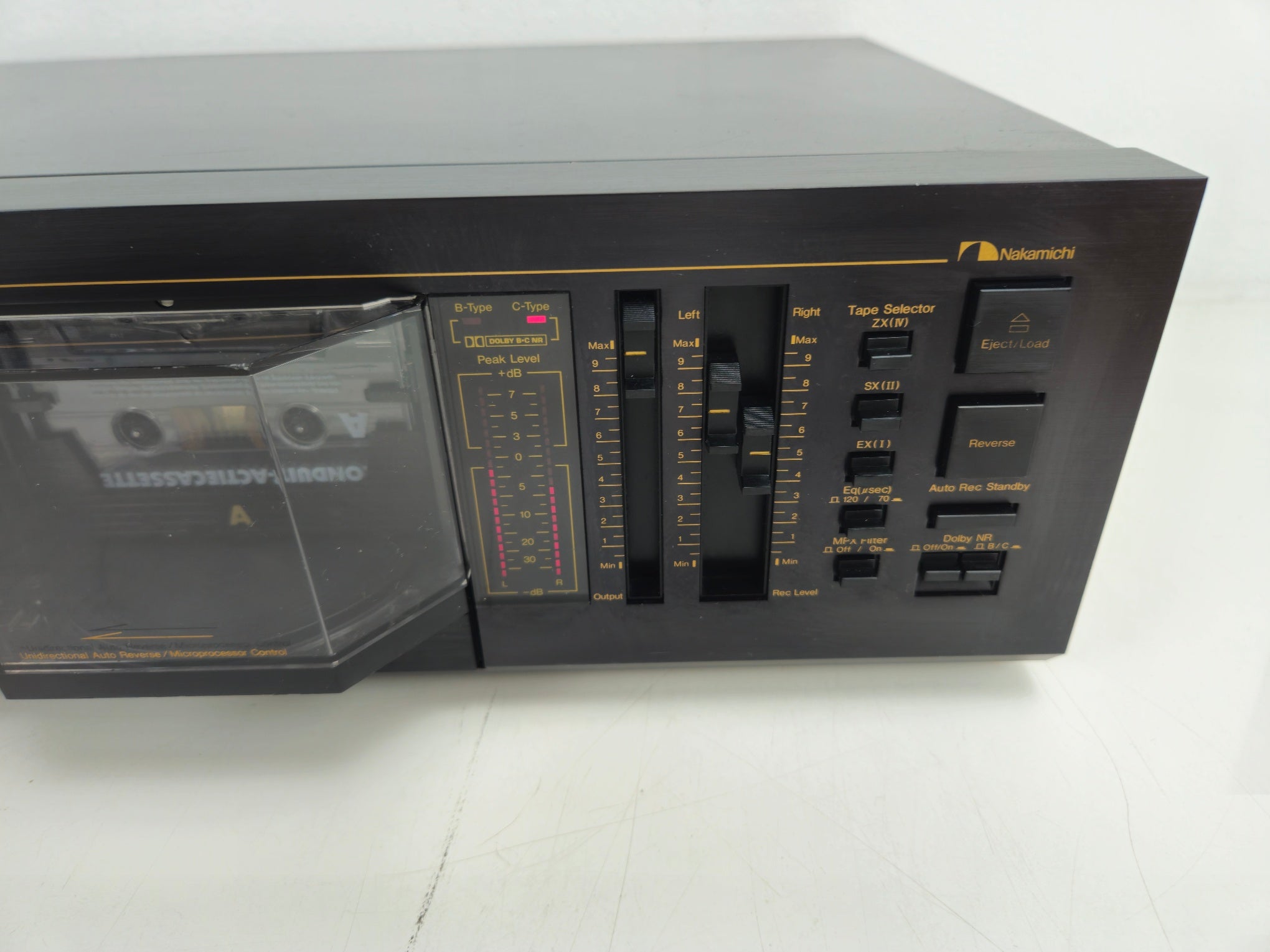 Nakamichi - RX-202E -  Auto Reverse Stereo Cassette Deck -  Serviced