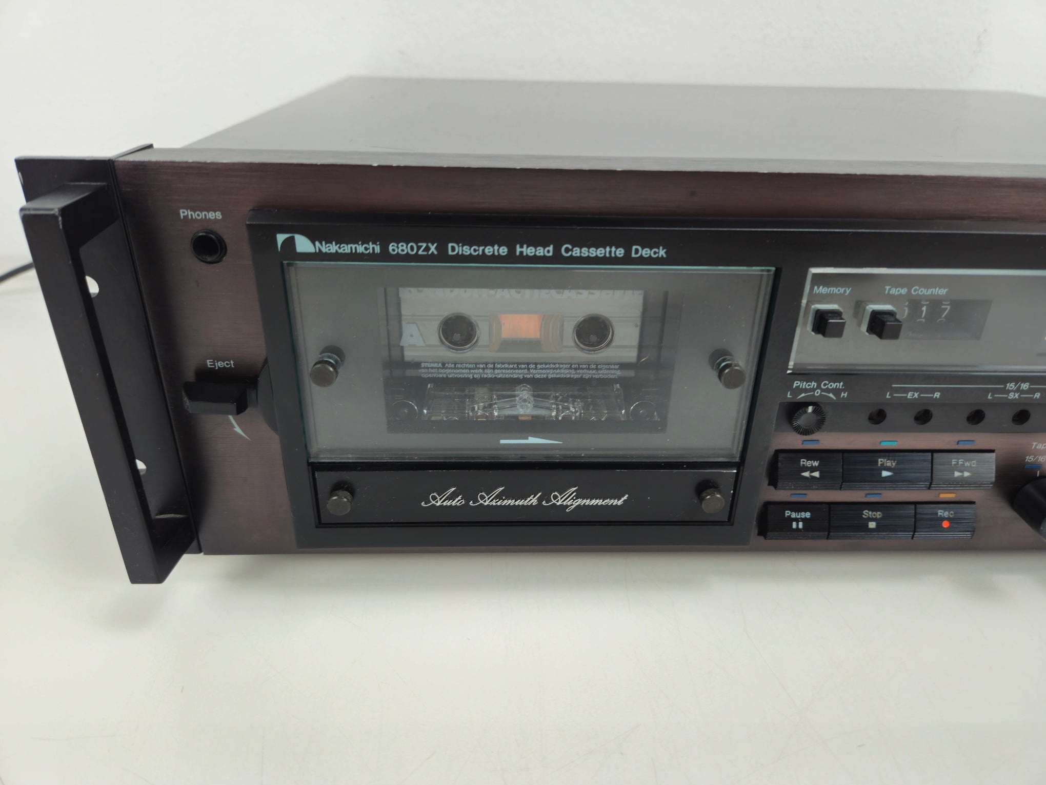 Nakamichi - 680ZX - Stereo Cassette Deck - Incl 90m Metal tape - Serviced/Recapped