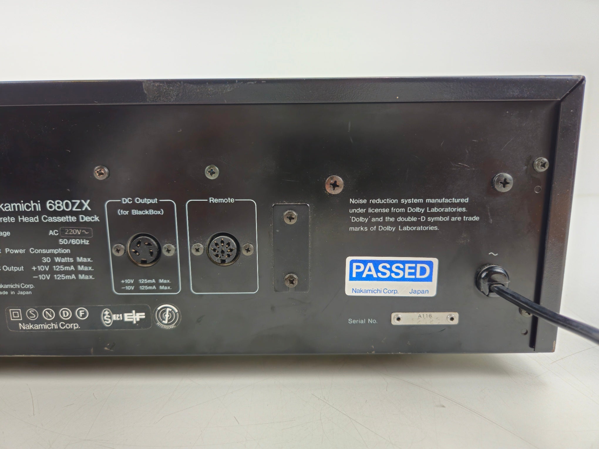 Nakamichi - 680ZX - Stereo Cassette Deck - Incl 90m Metal tape - Serviced/Recapped