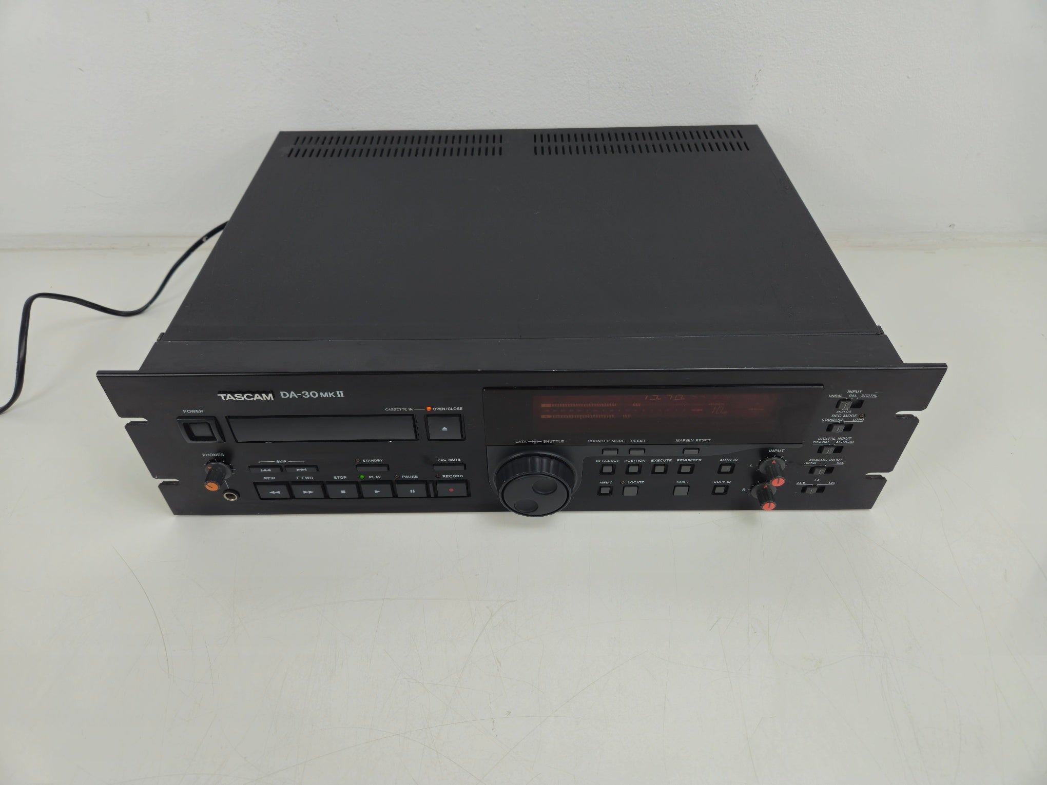 Tascam - DA-30 MKII - Digital Audio Tape Deck - Pro DAT with XLR's - New Belts