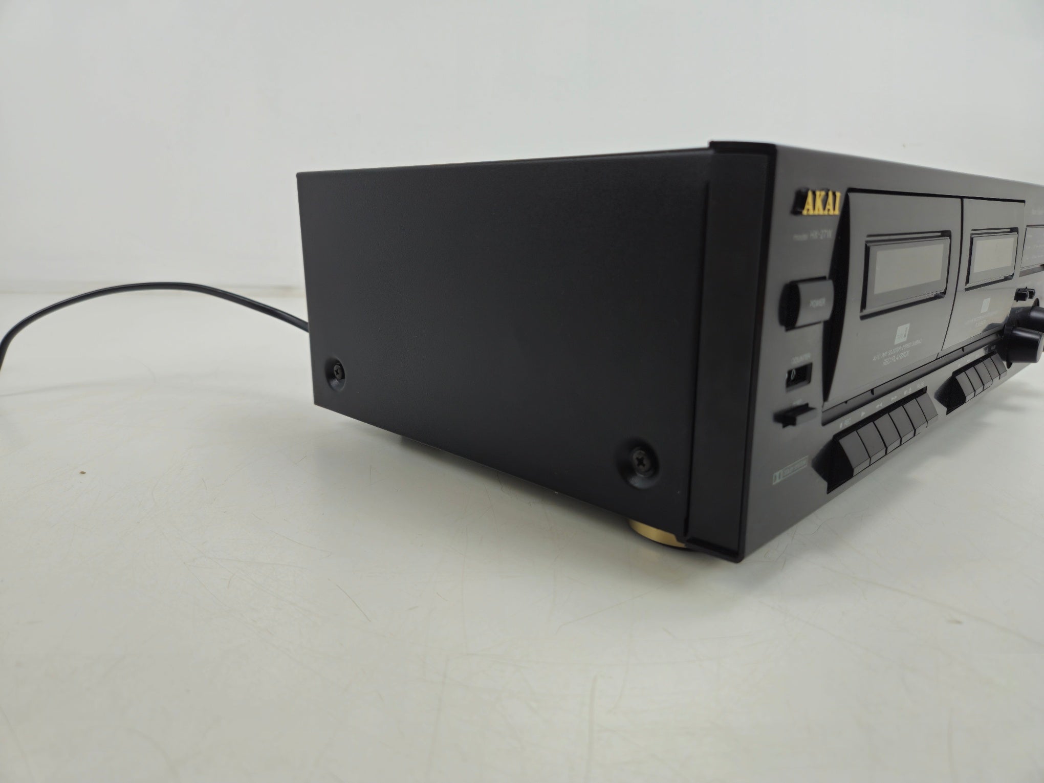 Akai - HX27W - Double Cassette Deck - New Belts