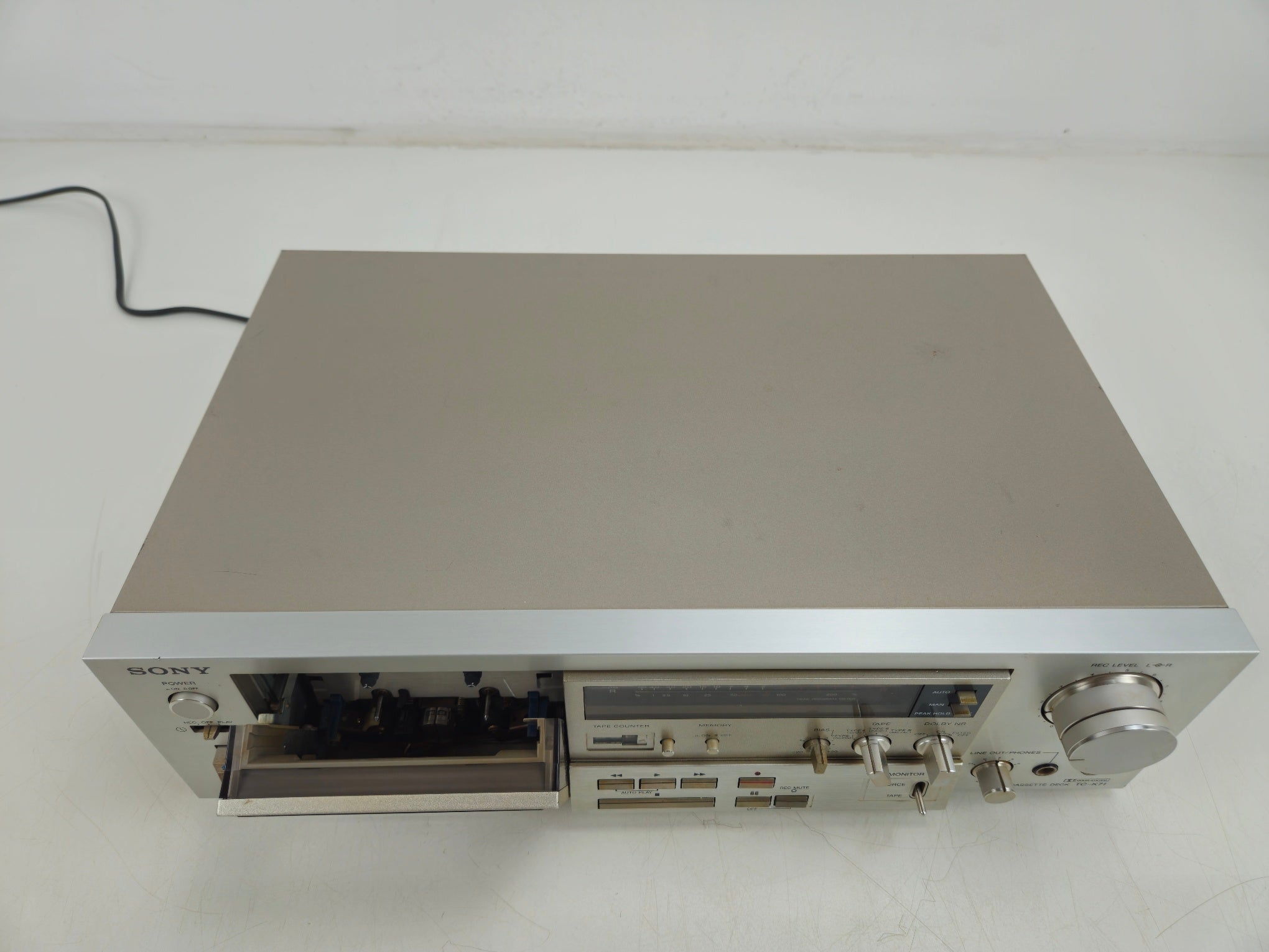 Sony - TC-K71 - Stereo 3 Head Cassette Deck
