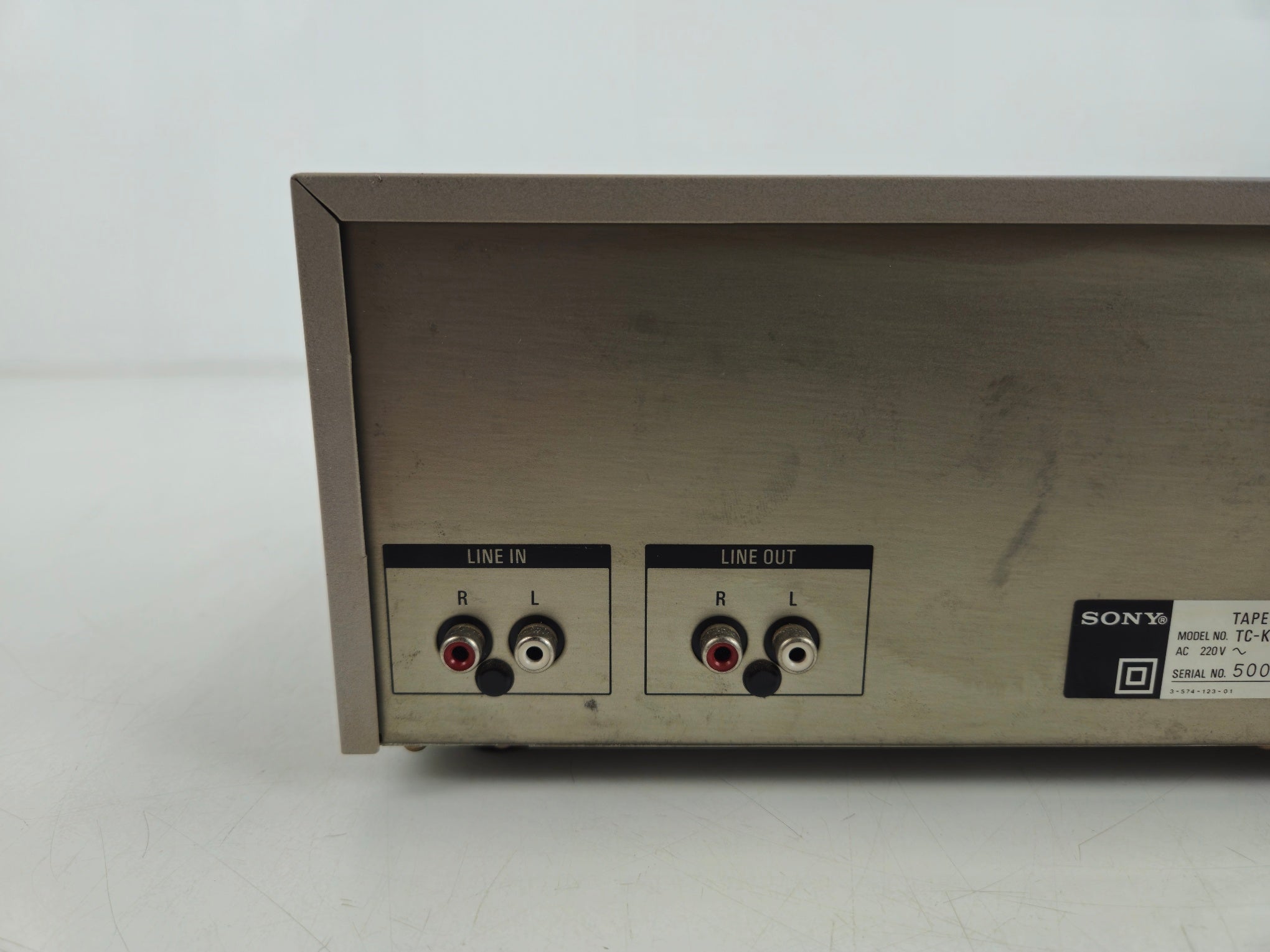 Sony - TC-K71 - Stereo 3 Head Cassette Deck