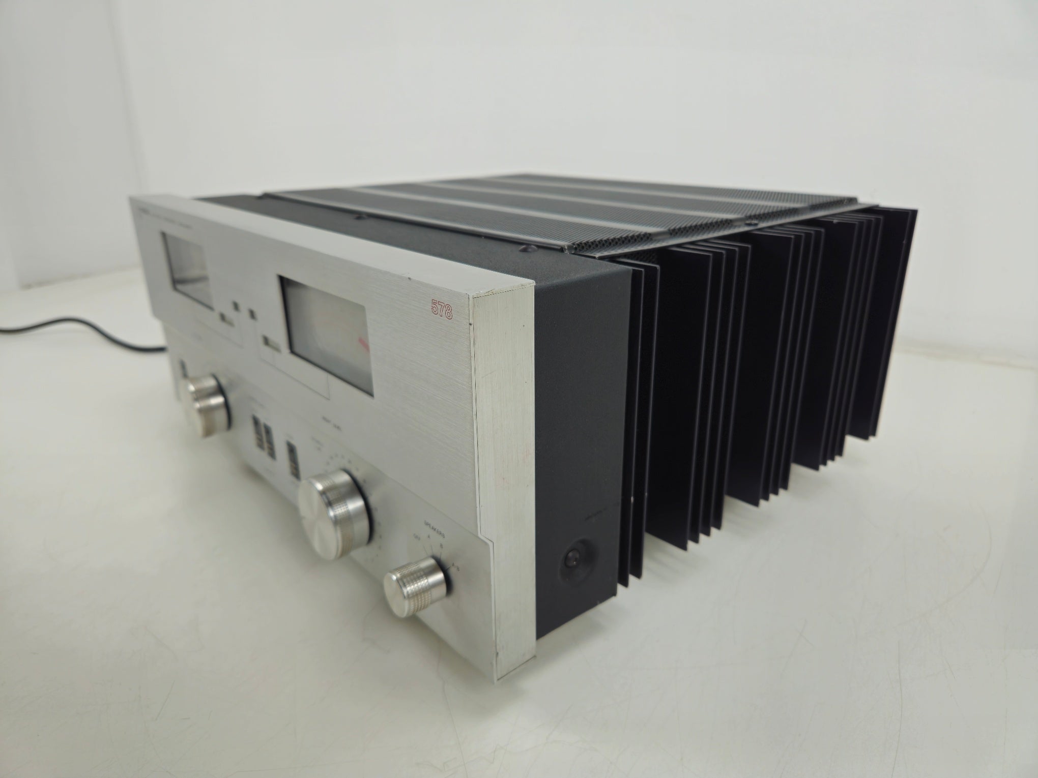Philips - 578 - Stereo Power Amplifier - Serviced/Recapped With Nichicons