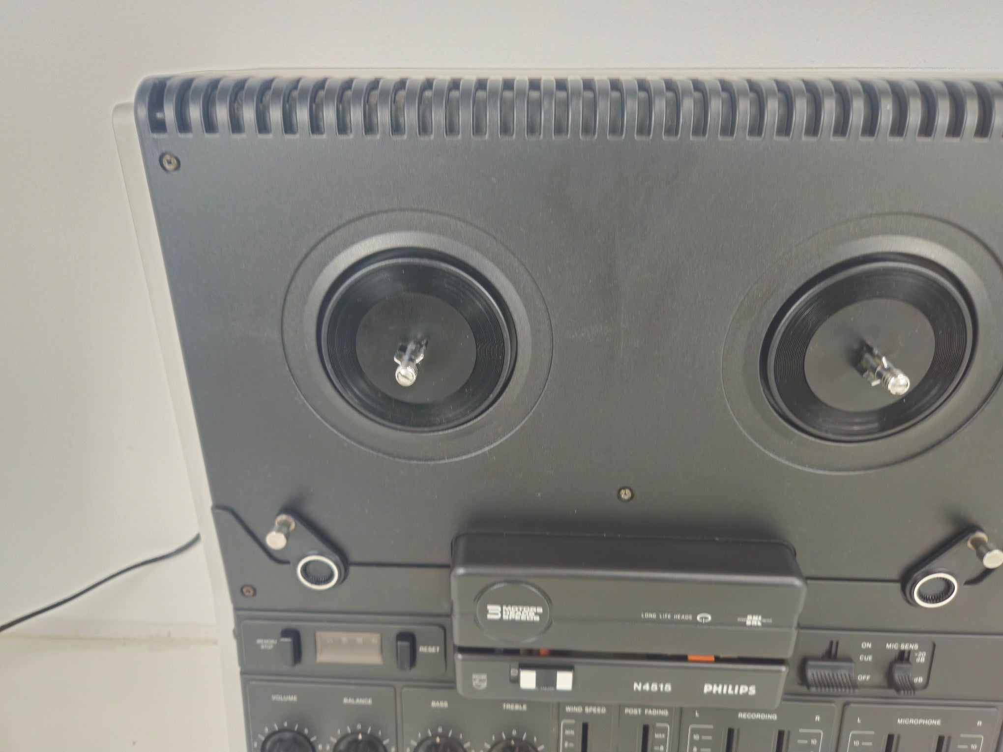 Philips N4515 Stereo Tape Deck - Dust cover - New Belts