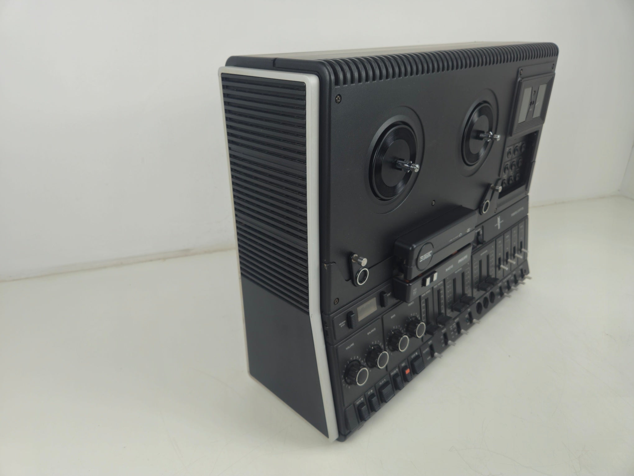 Philips N4515 Stereo Tape Deck - Dust cover - New Belts