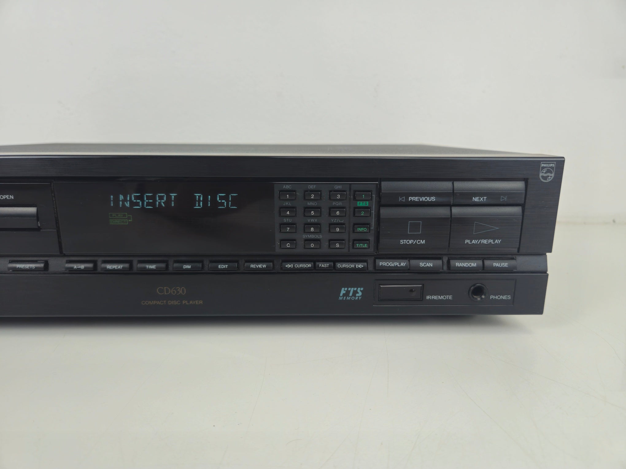 Philips - CD630 - Stereo Compact Disc Player
