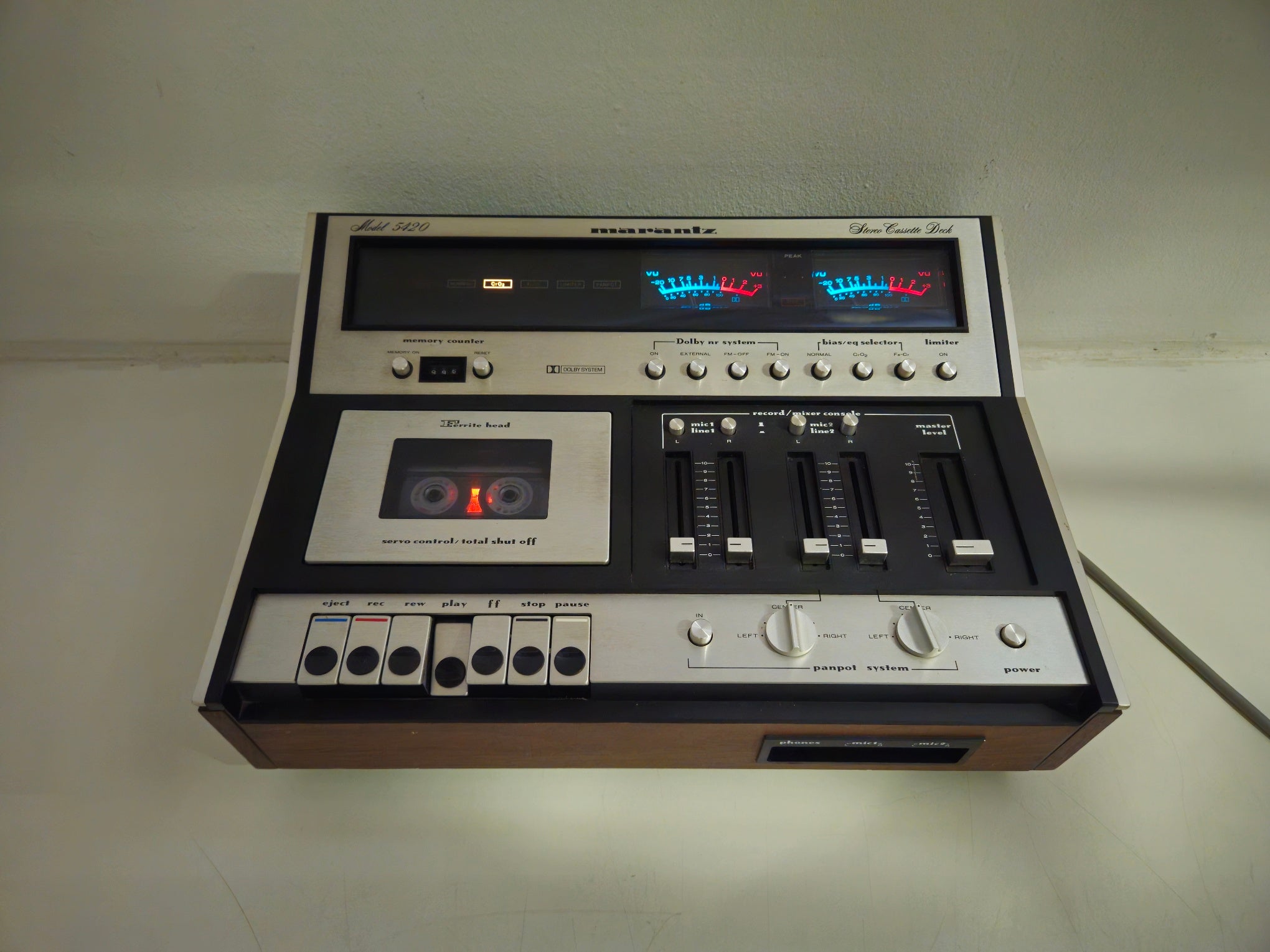 Marantz - Model 5420 - Stereo Cassette Deck - Serviced (New Belts)