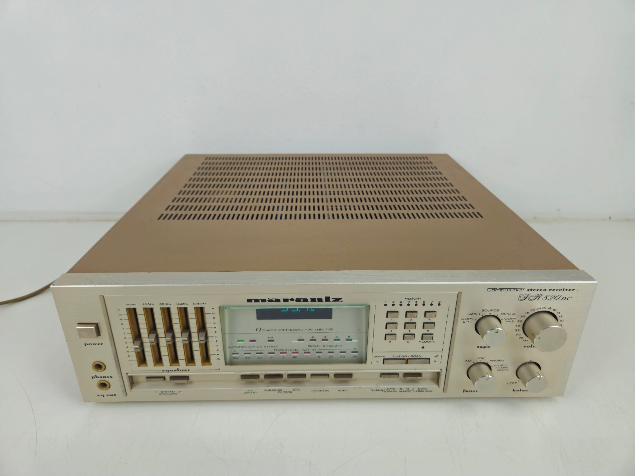 Marantz - SR820DC - AM/FM Stereo Receiver - Serviced