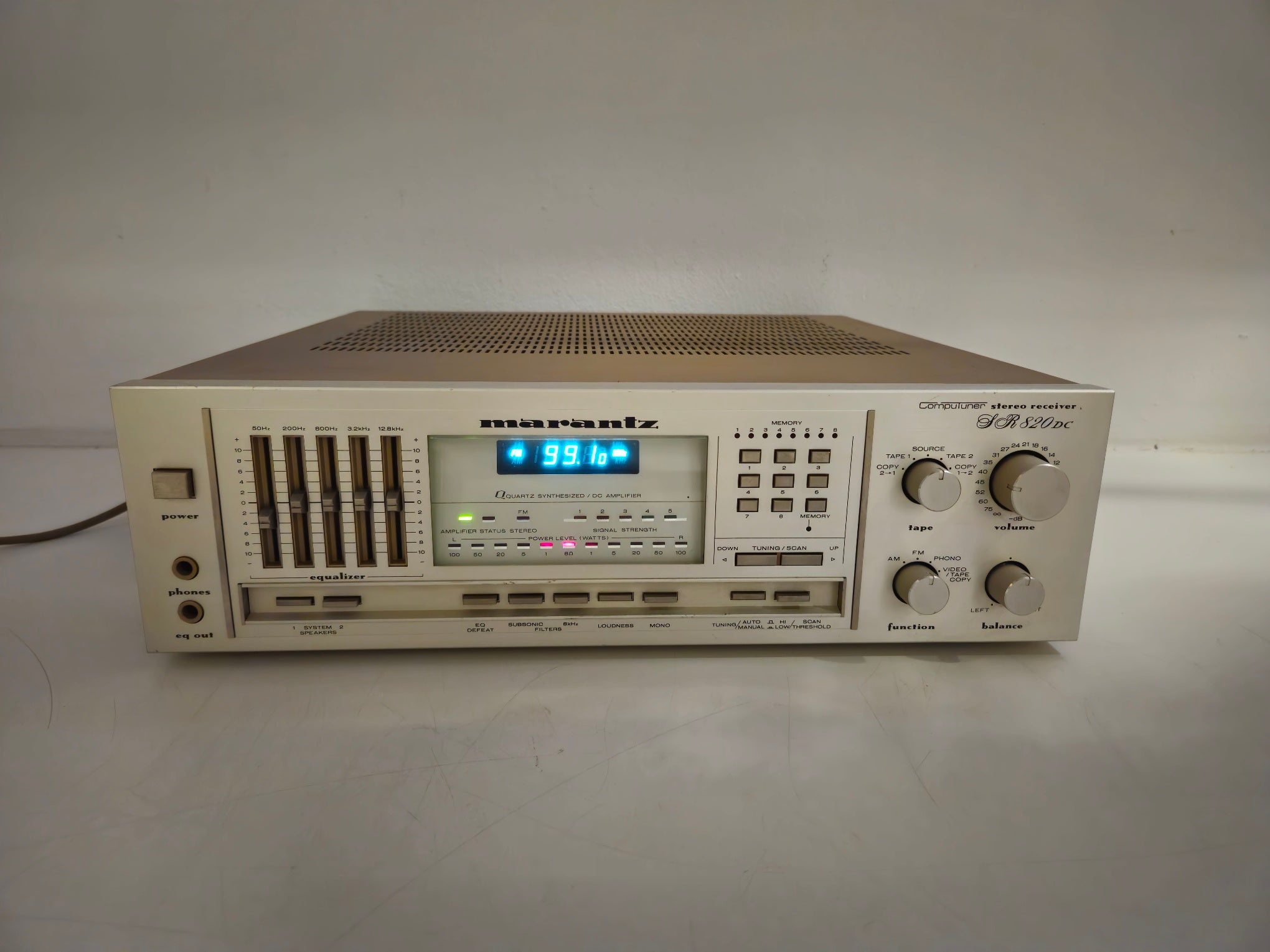 Marantz - SR820DC - AM/FM Stereo Receiver - Serviced