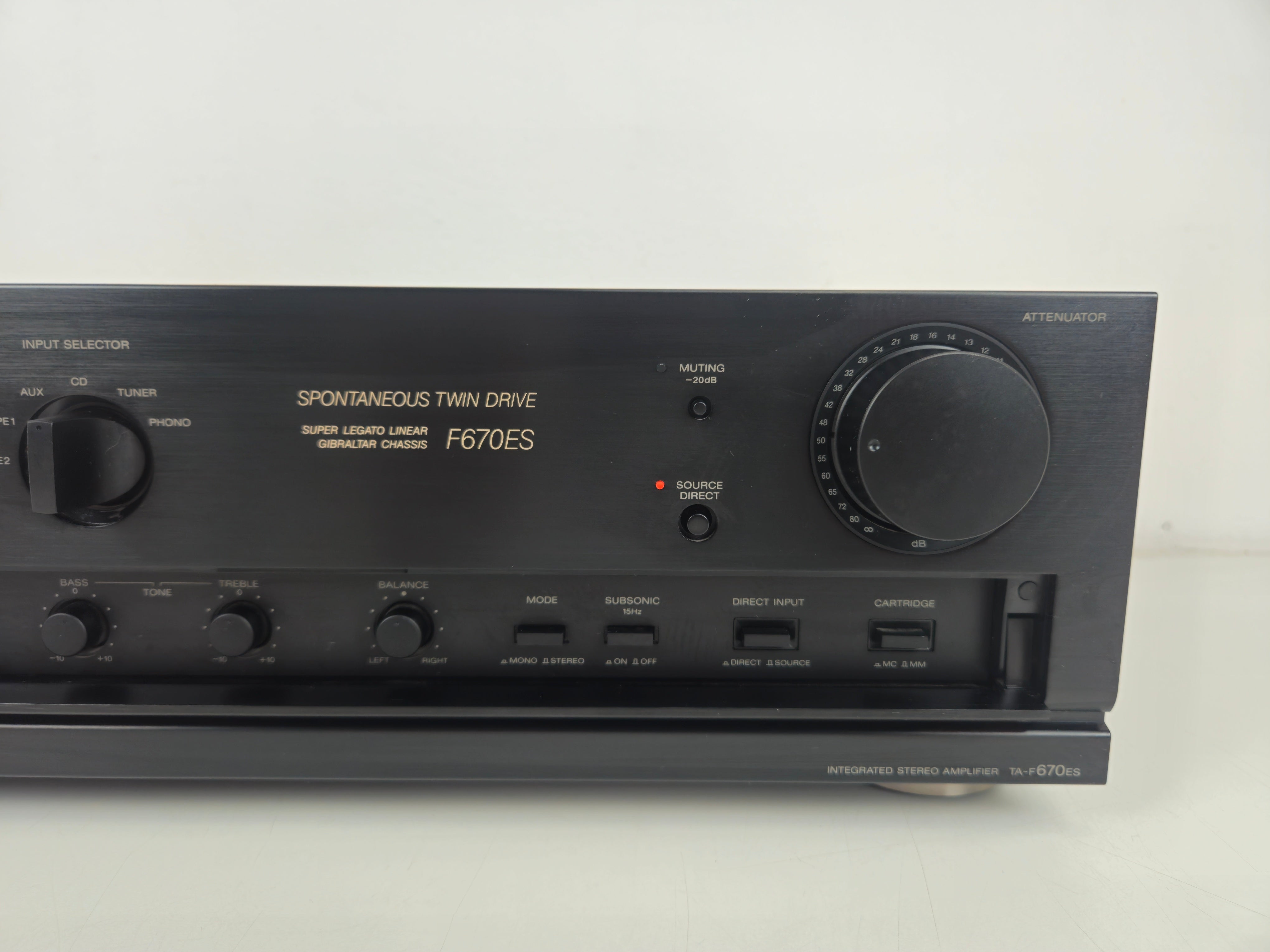 Sony - TA-F670ES - Stereo Integrated Amplifier - Serviced