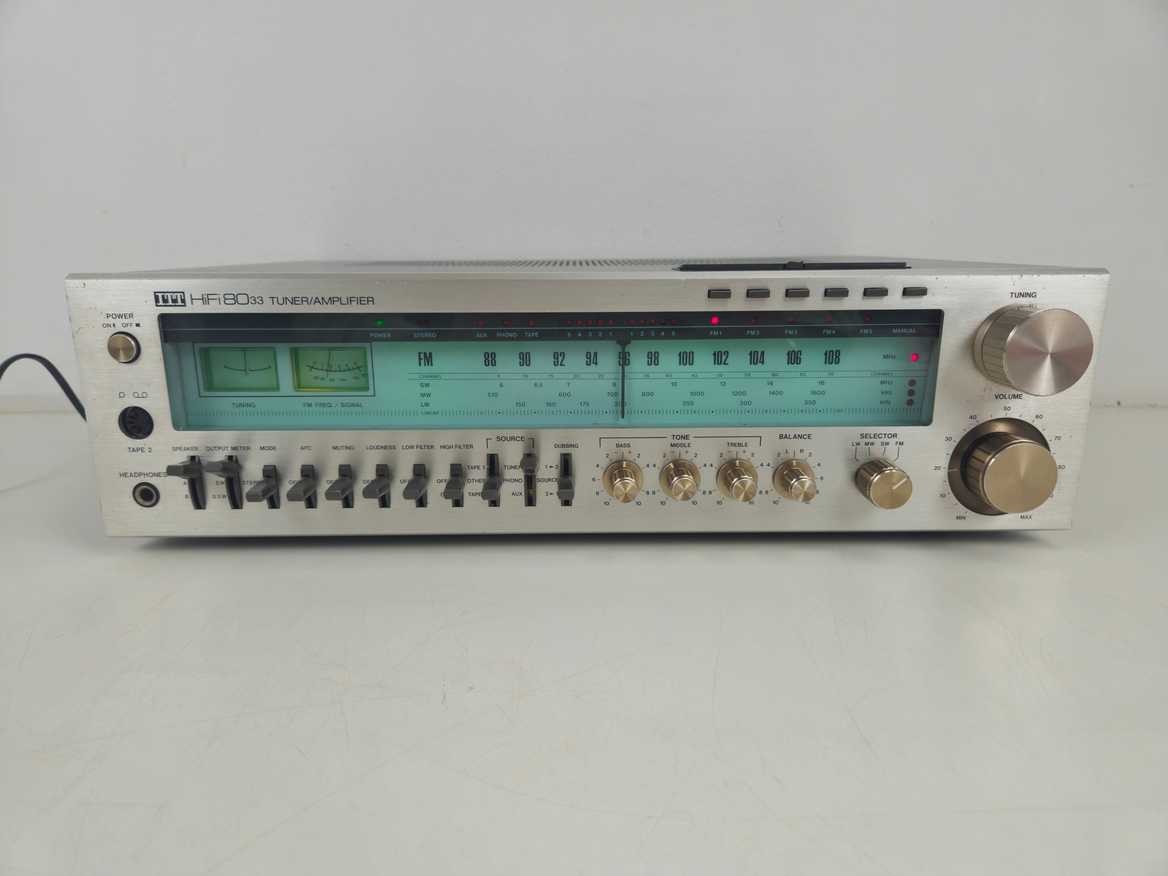 ITT - HIFI 8033 - Stereo Tuner Amplifier