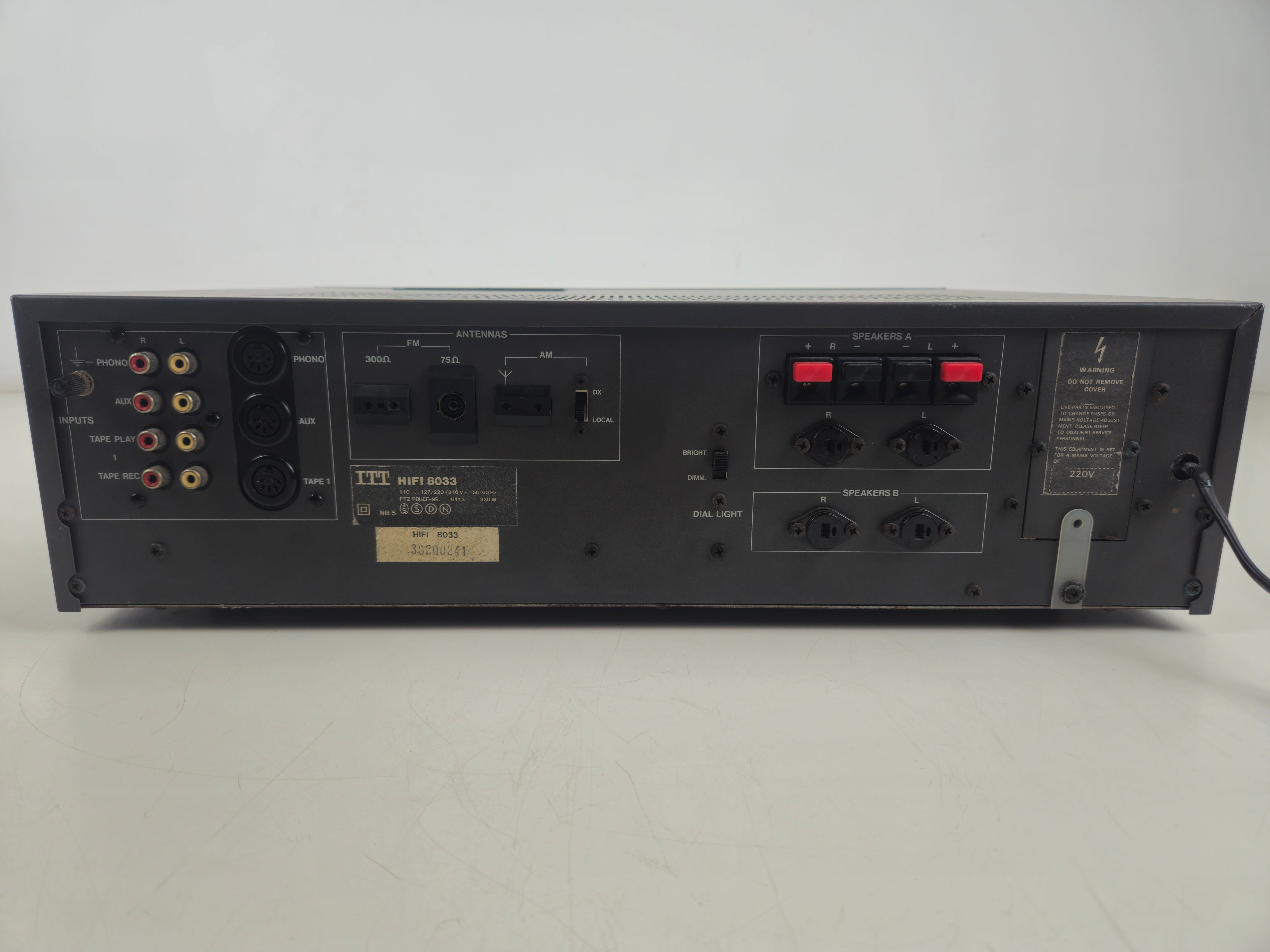 ITT - HIFI 8033 - Stereo Tuner Amplifier