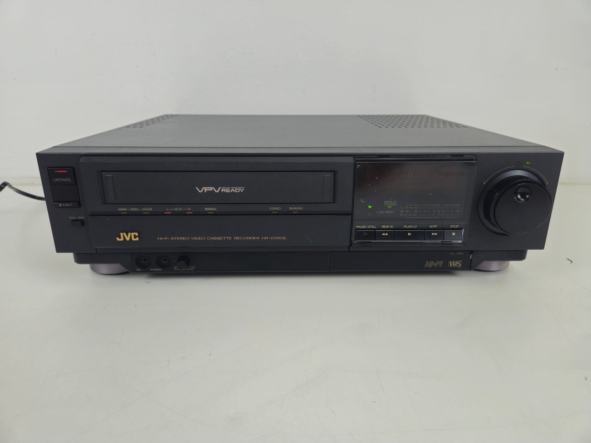 JVC - HR-D950E - Stereo Video Cassette Recorder - Recapped