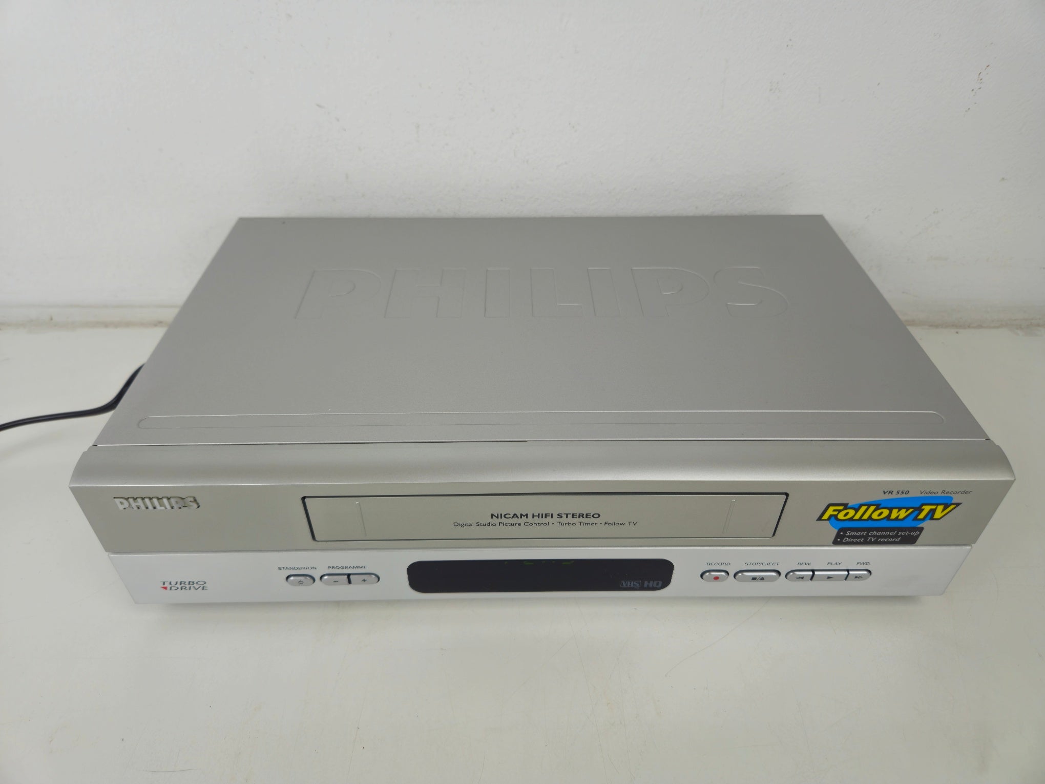 Philips - VR550 - VHS Video Recorder - New Old Stock