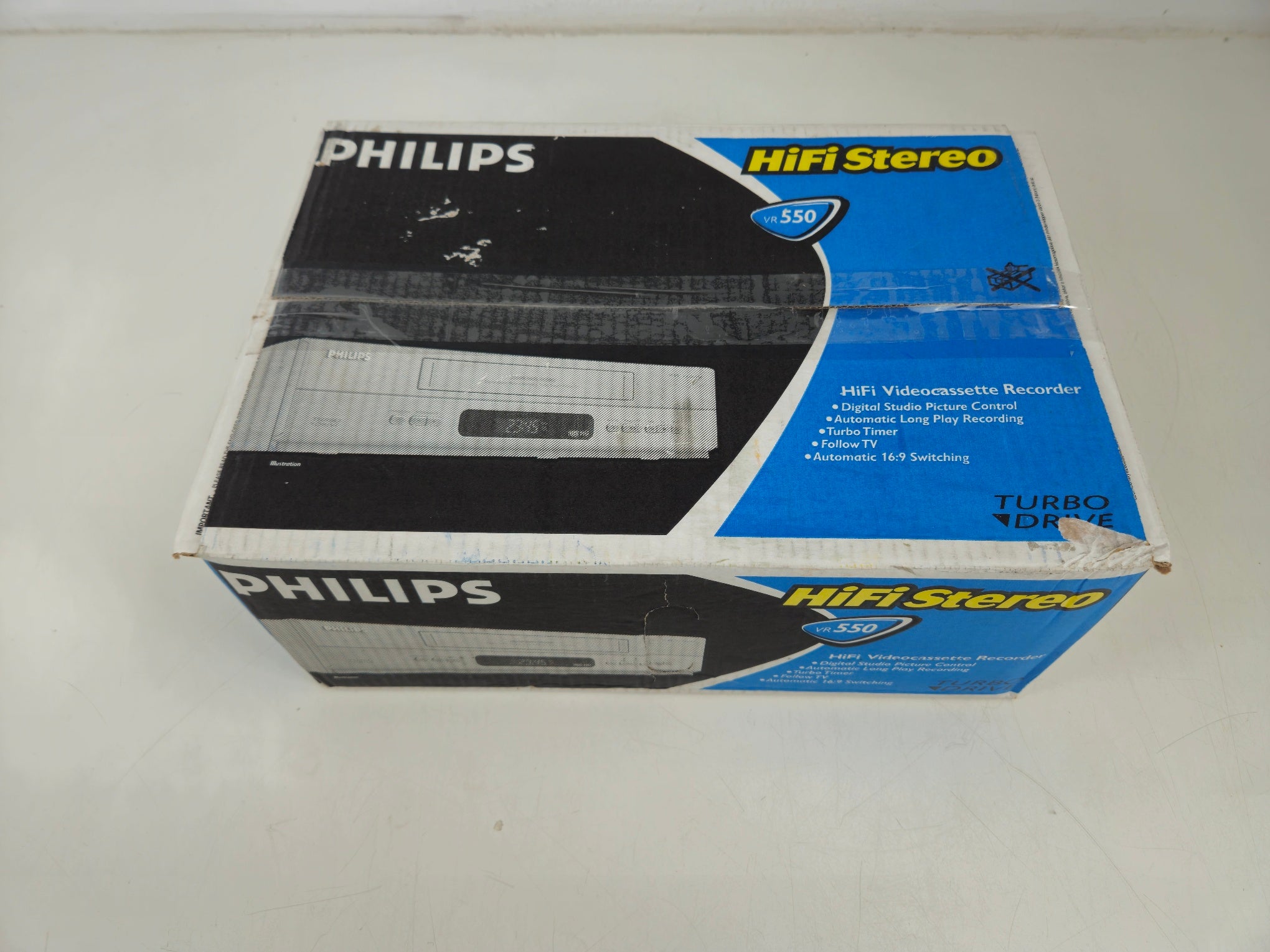 Philips - VR550 - VHS Video Recorder - New Old Stock