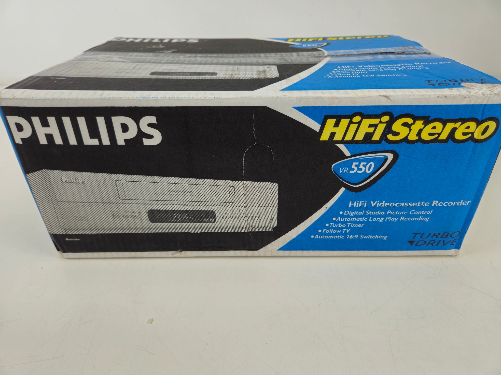 Philips - VR550 - VHS Video Recorder - New Old Stock