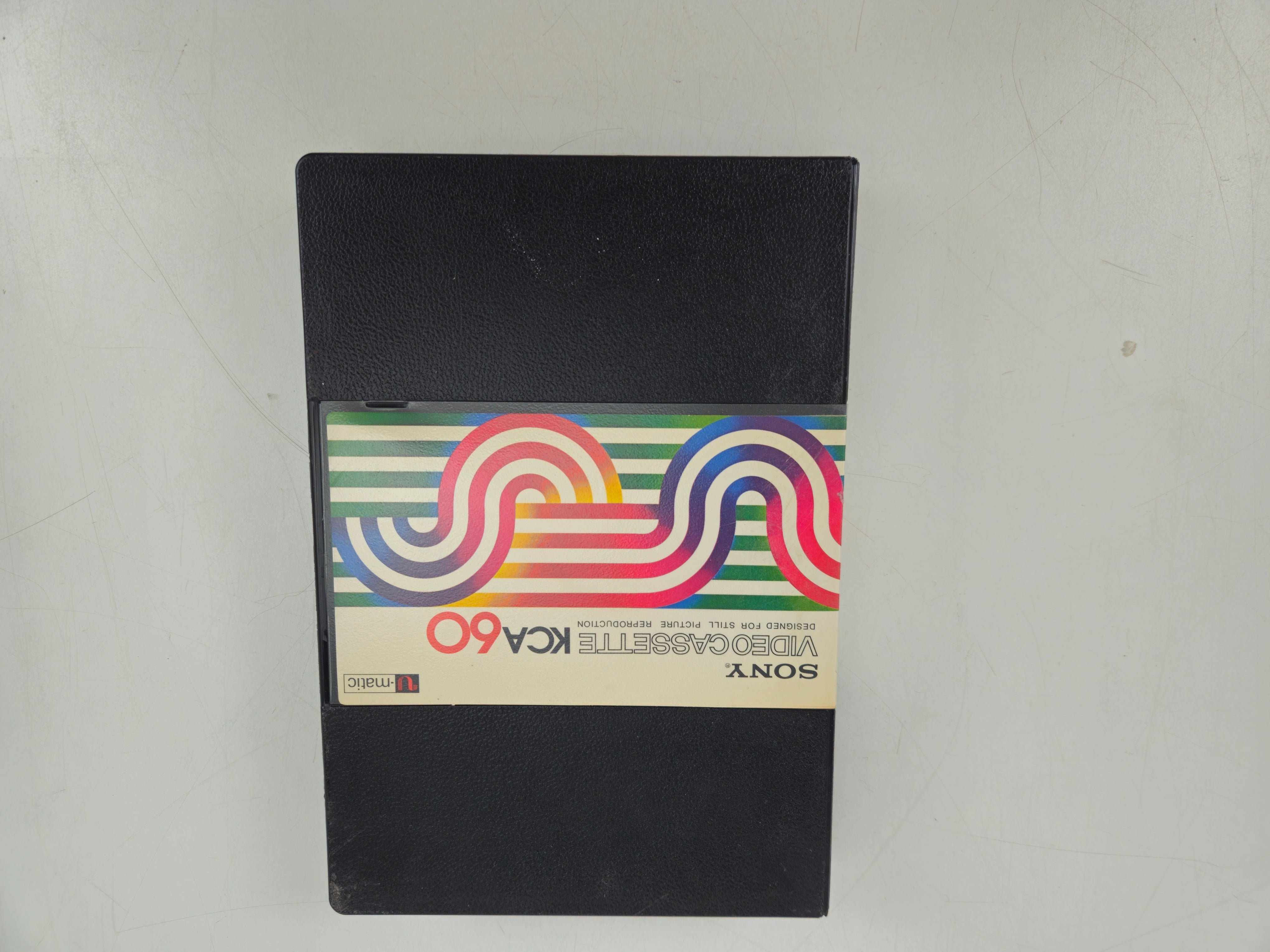 Sony - U-matic Videocassette - 60 min