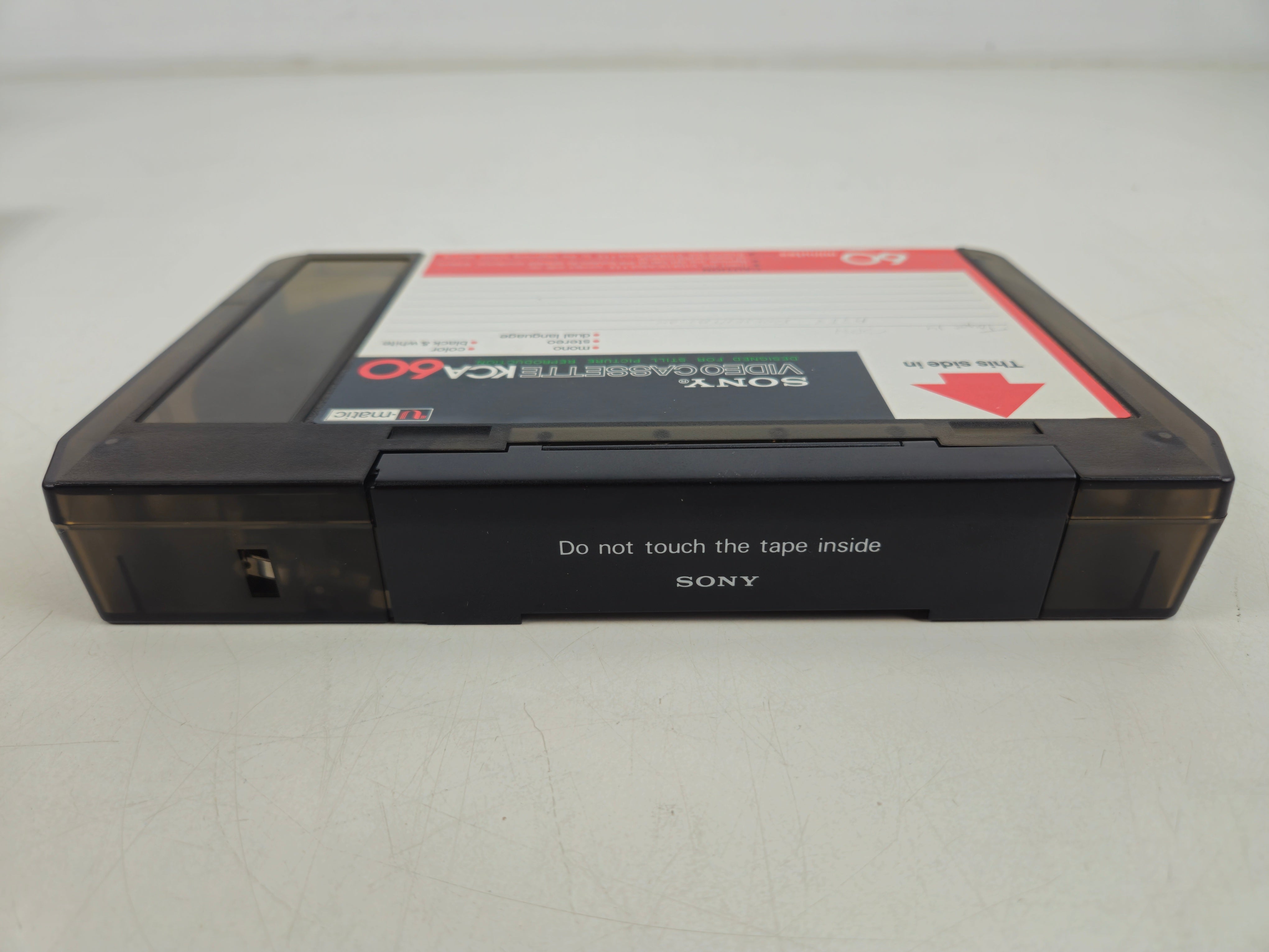 Sony - U-matic Videocassette - 60 min