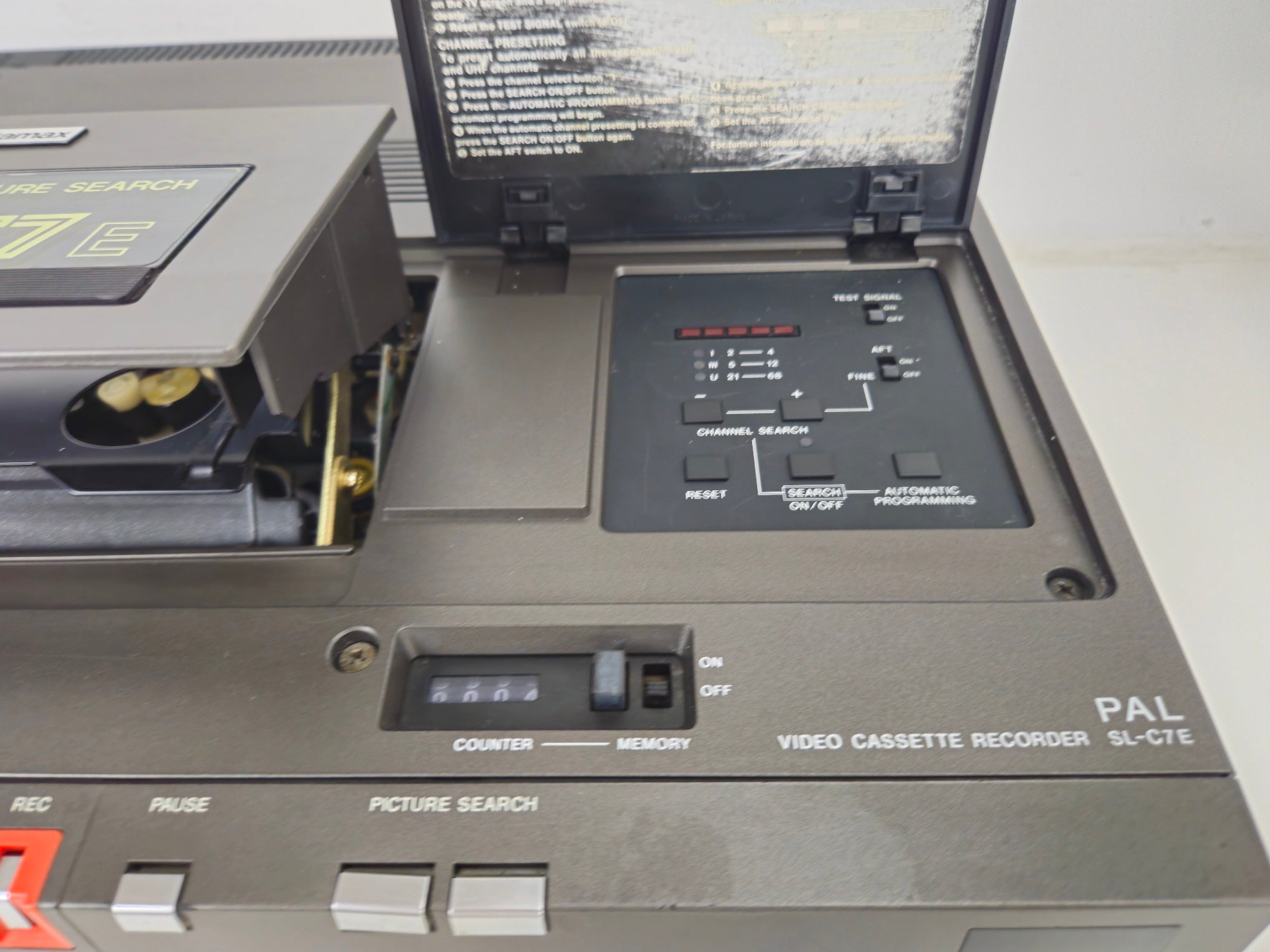 Sony - SL-C7E - Betamax - Video Cassette Recorder - Serviced