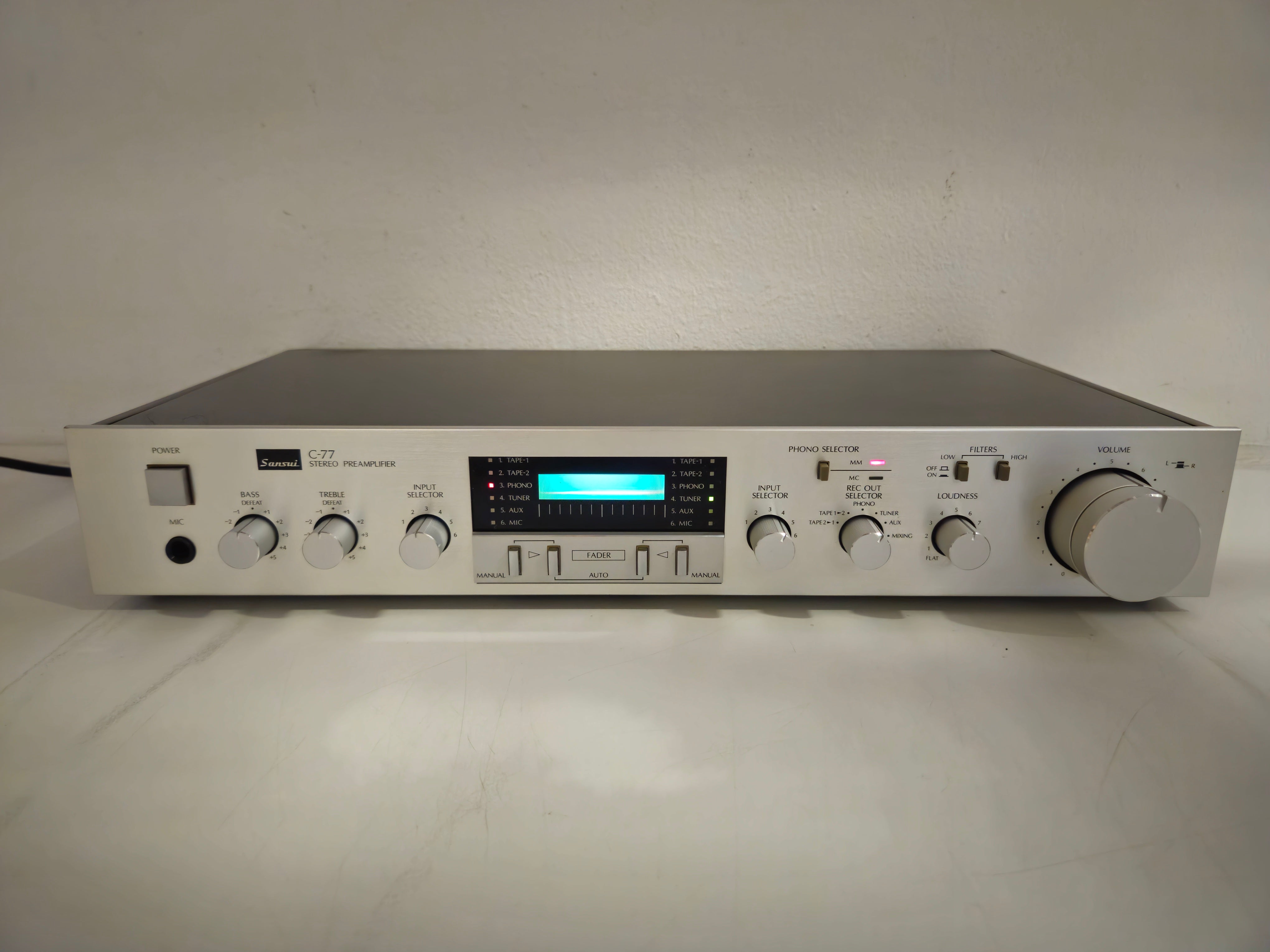 Sansui - C-77 - Stereo Pre Amplifier - Mint condition