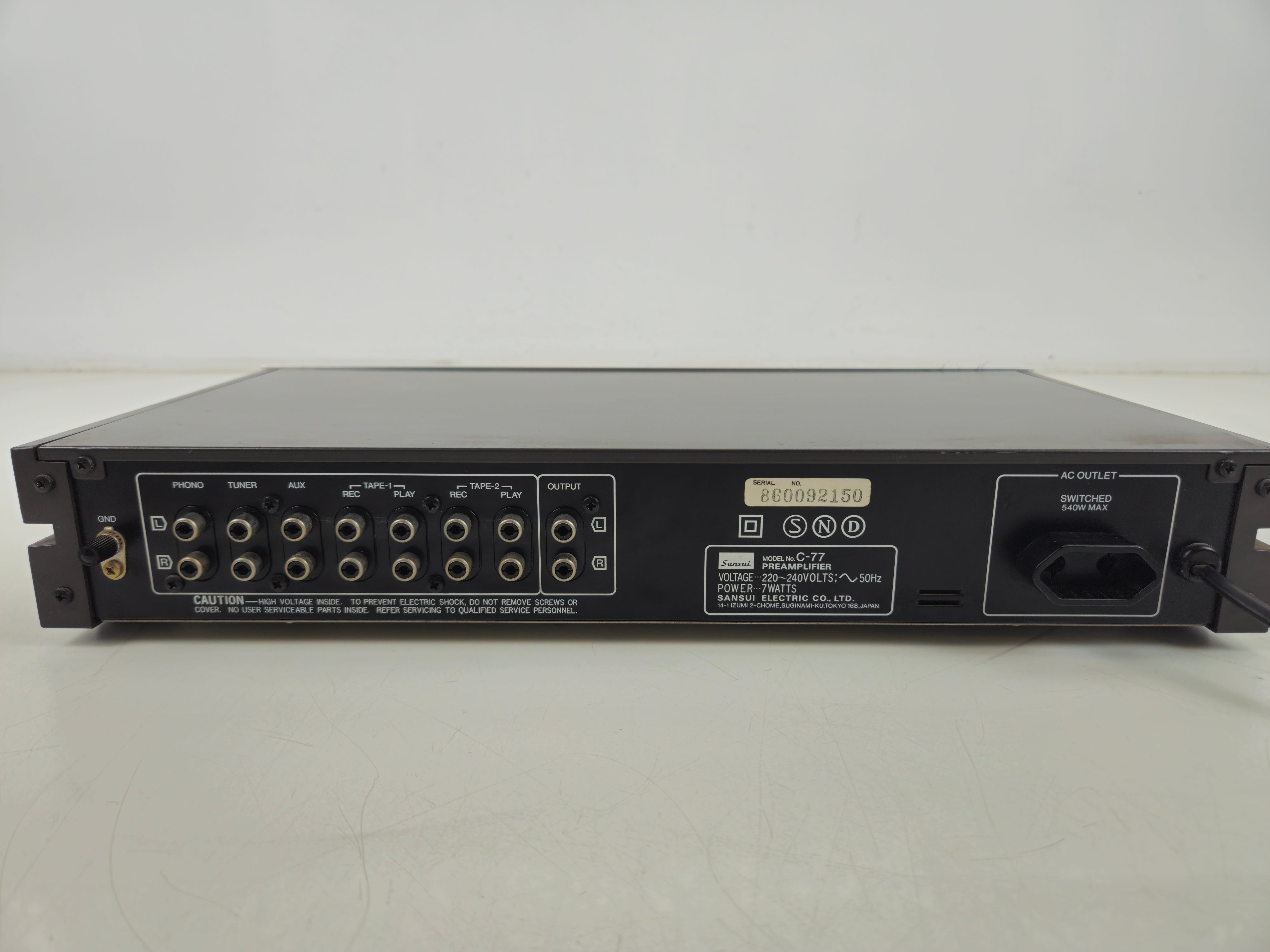 Sansui - C-77 - Stereo Pre Amplifier - Mint condition