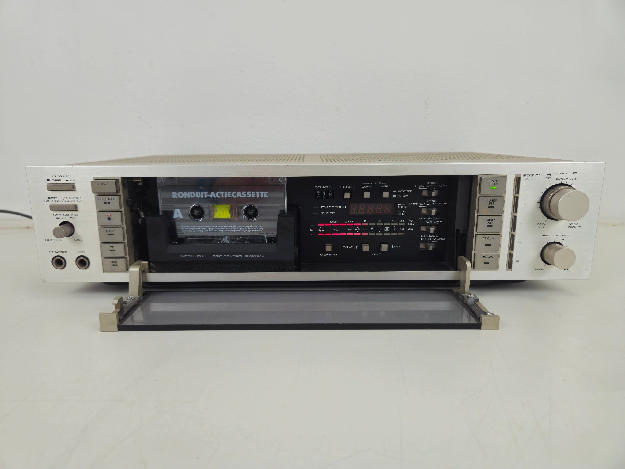 Pioneer - RX-70 - Stereo Cassette Receiver - Serviced (New Belts)