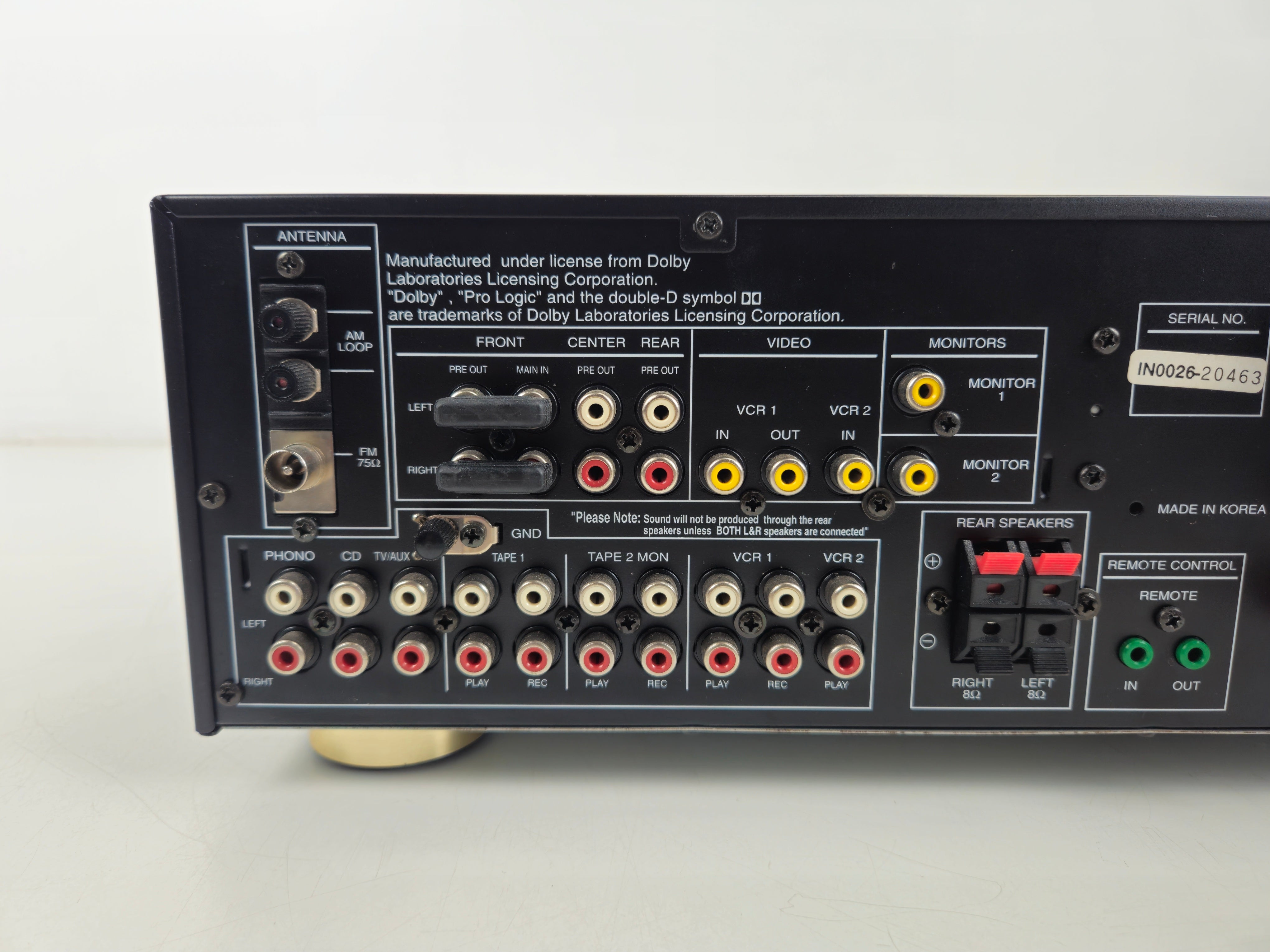 Harman/Kardon - AVR21 - Audio Video Receiver