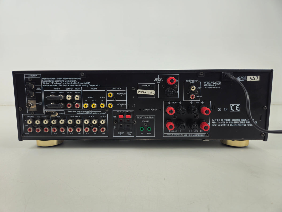 Harman/Kardon - AVR21 - Audio Video Receiver