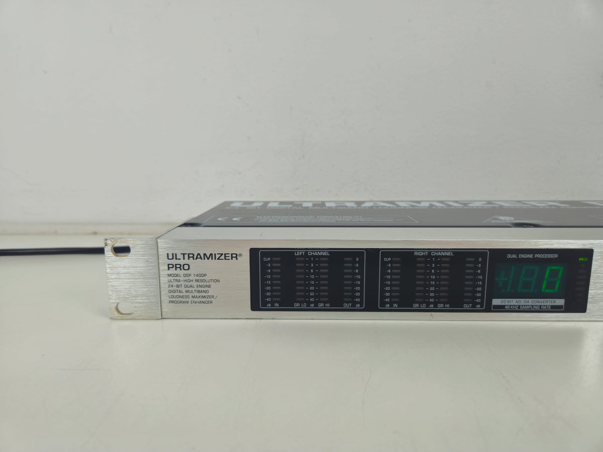 Behringer - DSP 1400P - Digital 2-Channel 2-Band Loudness Maximizer/Program Enhancer